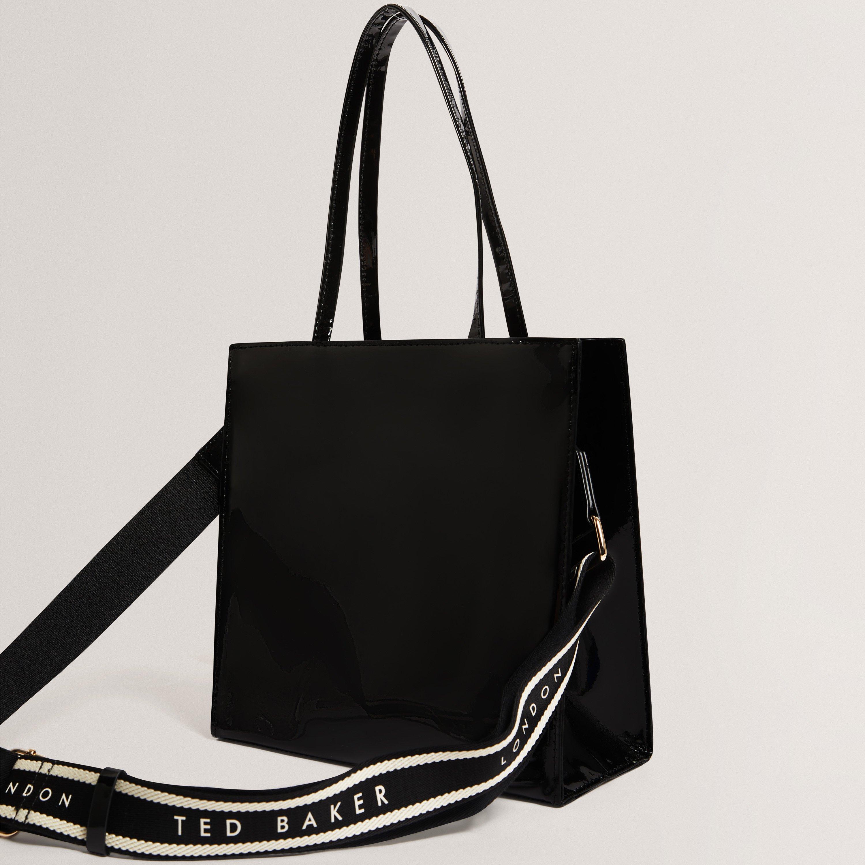 Black - Ted Baker - Ted Web Sml IconBag Ld62 - 2