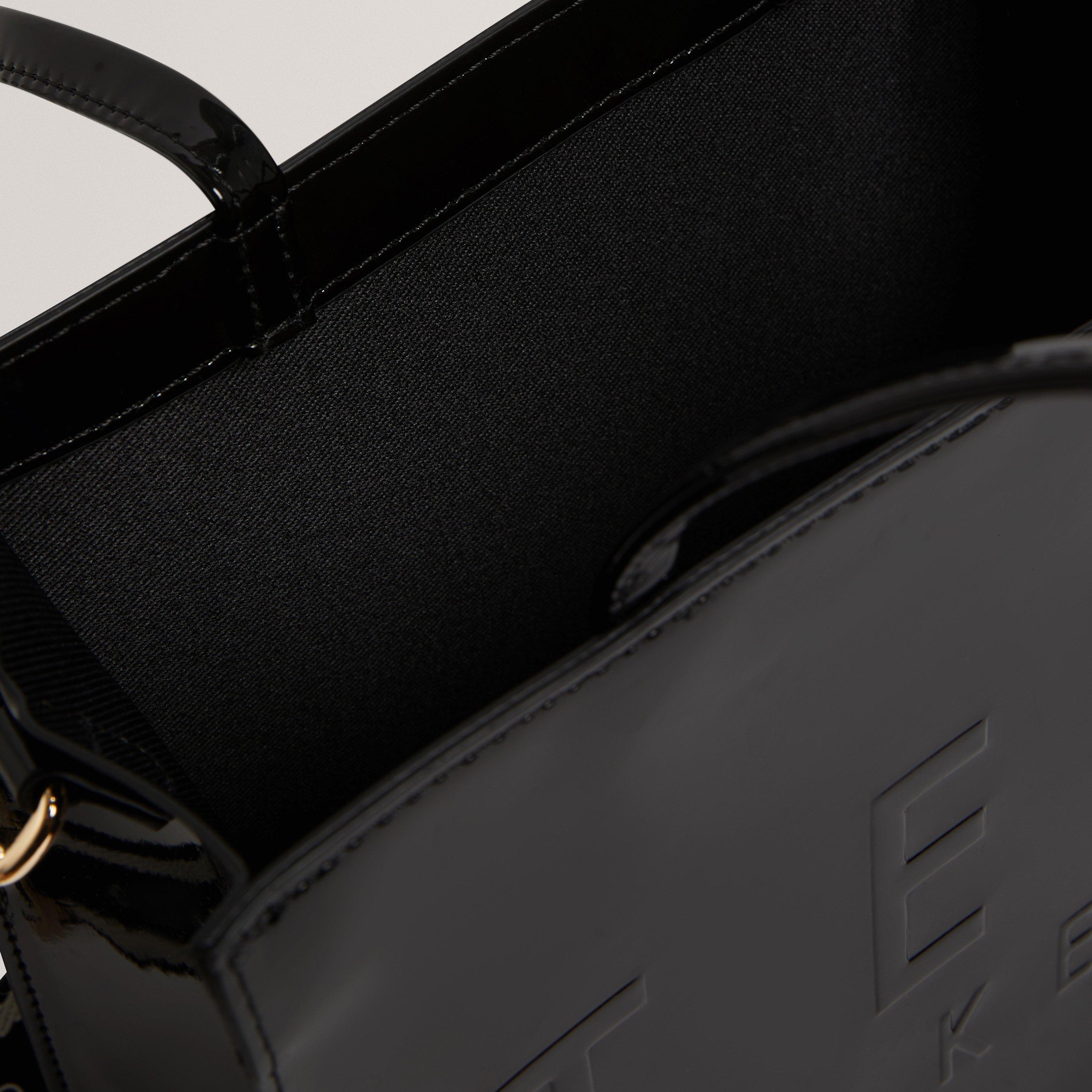 Black - Ted Baker - Ted Web Sml IconBag Ld62 - 5