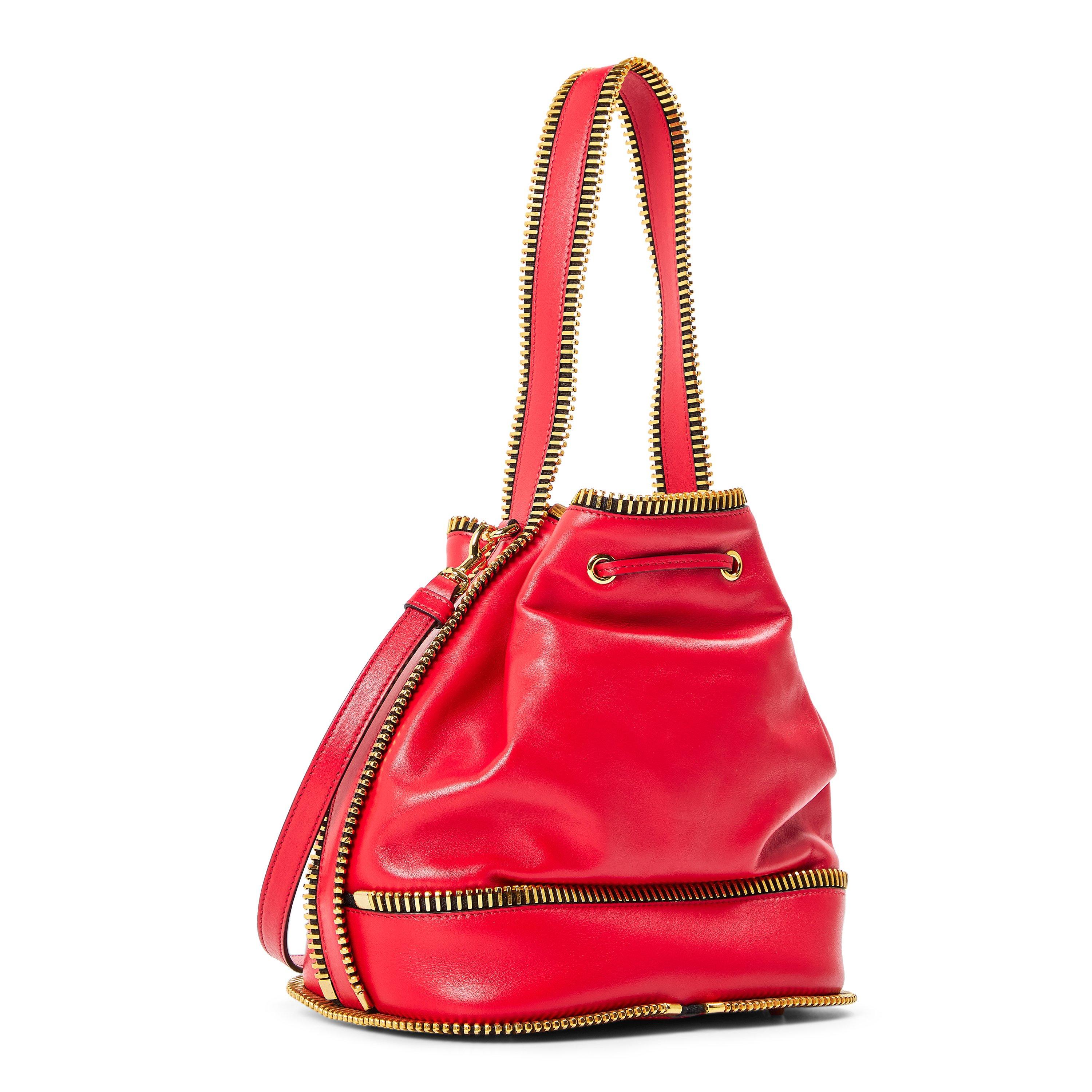 Red - Moschino - Moschino Lthr Bkt Bg Ld99 - 2