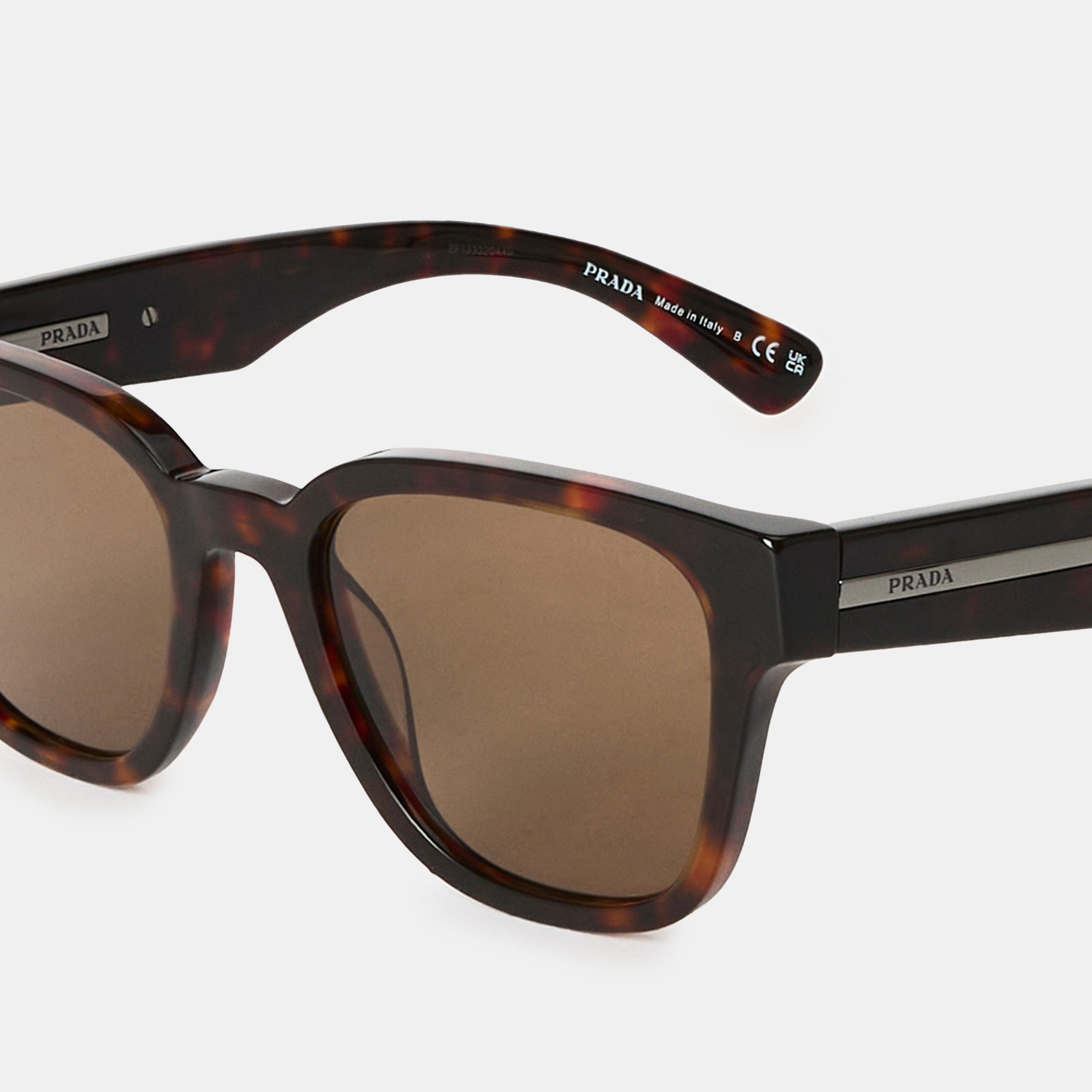 Havana - Prada - Tortoiseshell Sunglasses - 4