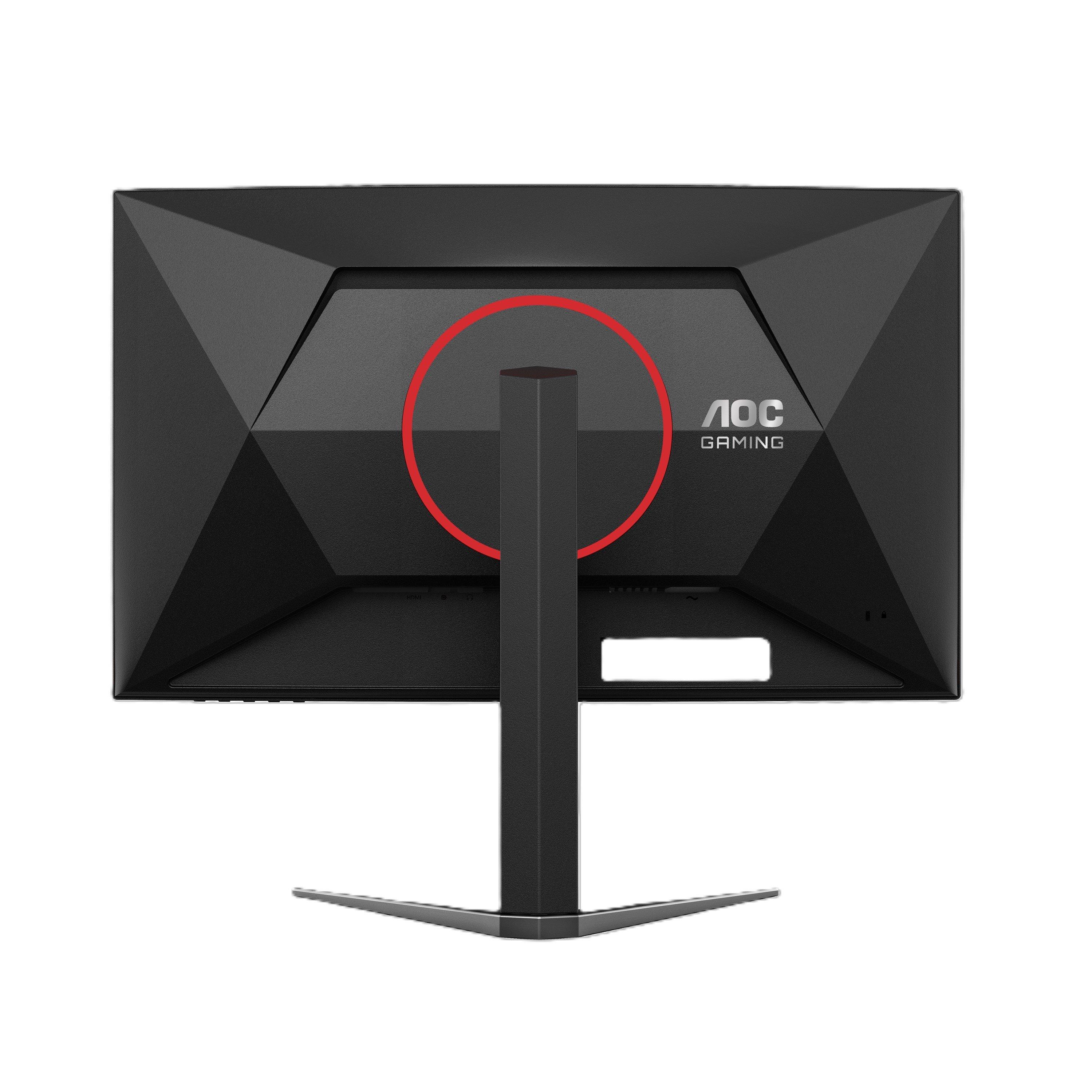 Black - AOC - AOC C27G4Z2 27 Inch Fast VA 240Hz (260Hz OC) 2 HDMI 1 DP Height Adjust Gaming Monitor - 8