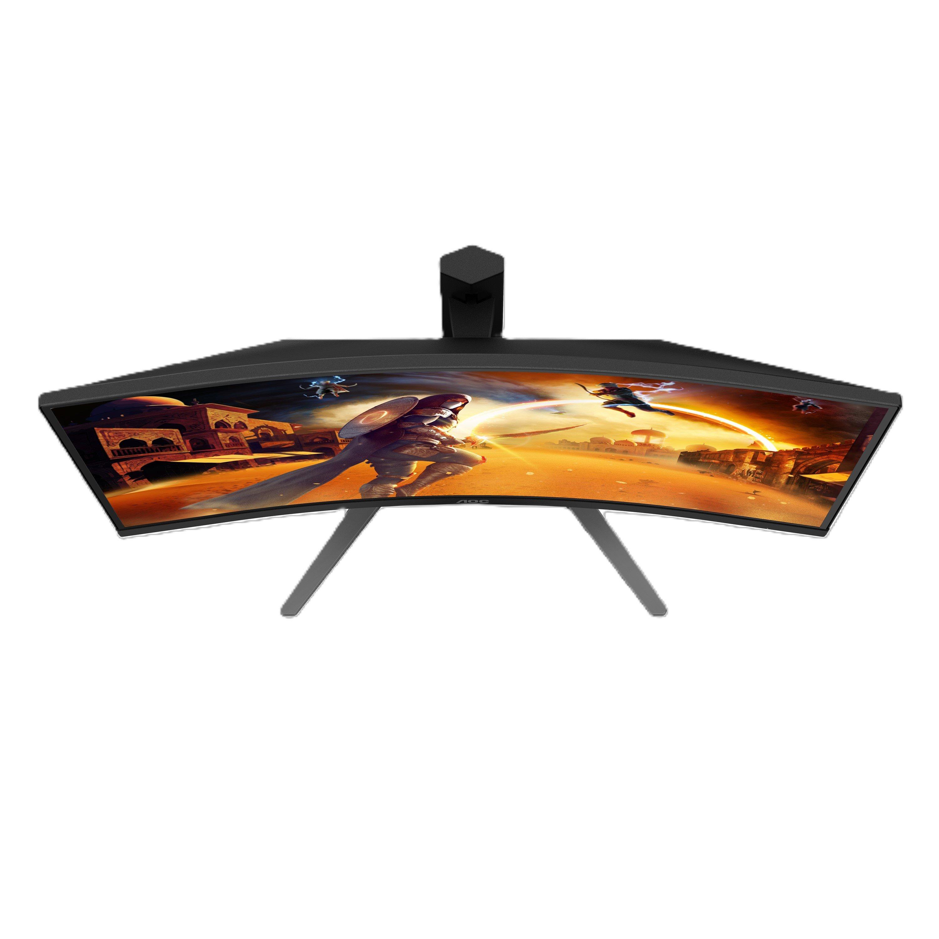 Black - AOC - AOC C27G4Z2 27 Inch Fast VA 240Hz (260Hz OC) 2 HDMI 1 DP Height Adjust Gaming Monitor - 10