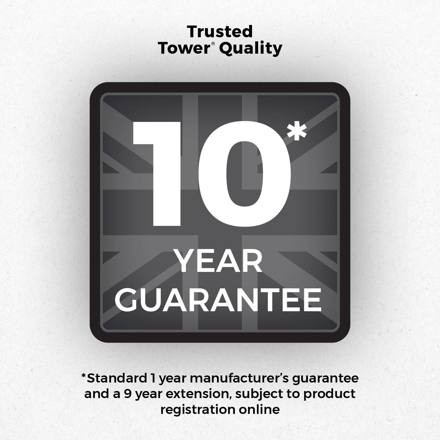 Black - Tower - 40L Recycling Pedal Bin - 7