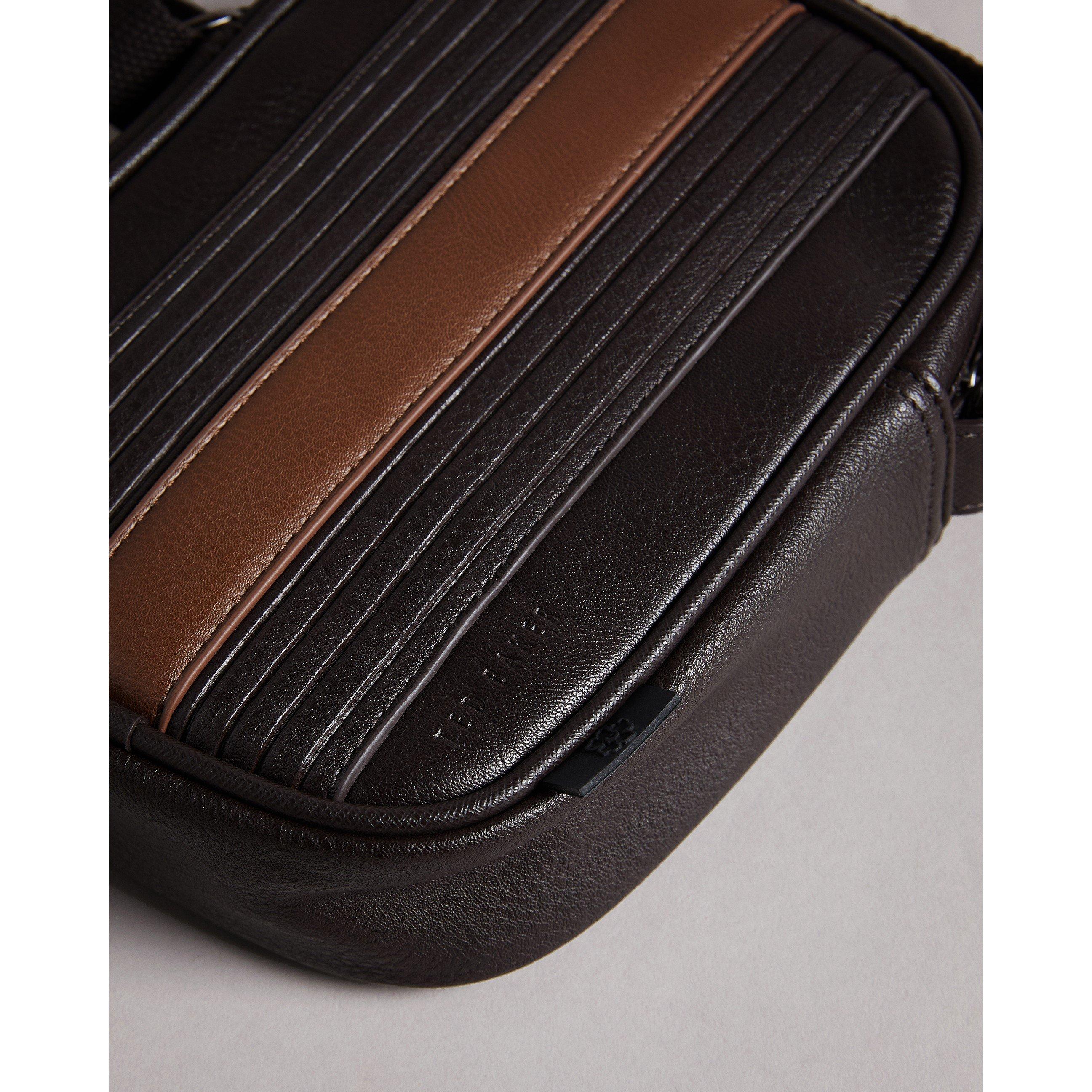 Brown - Ted Baker - Evver Flight Bag Mens - 3