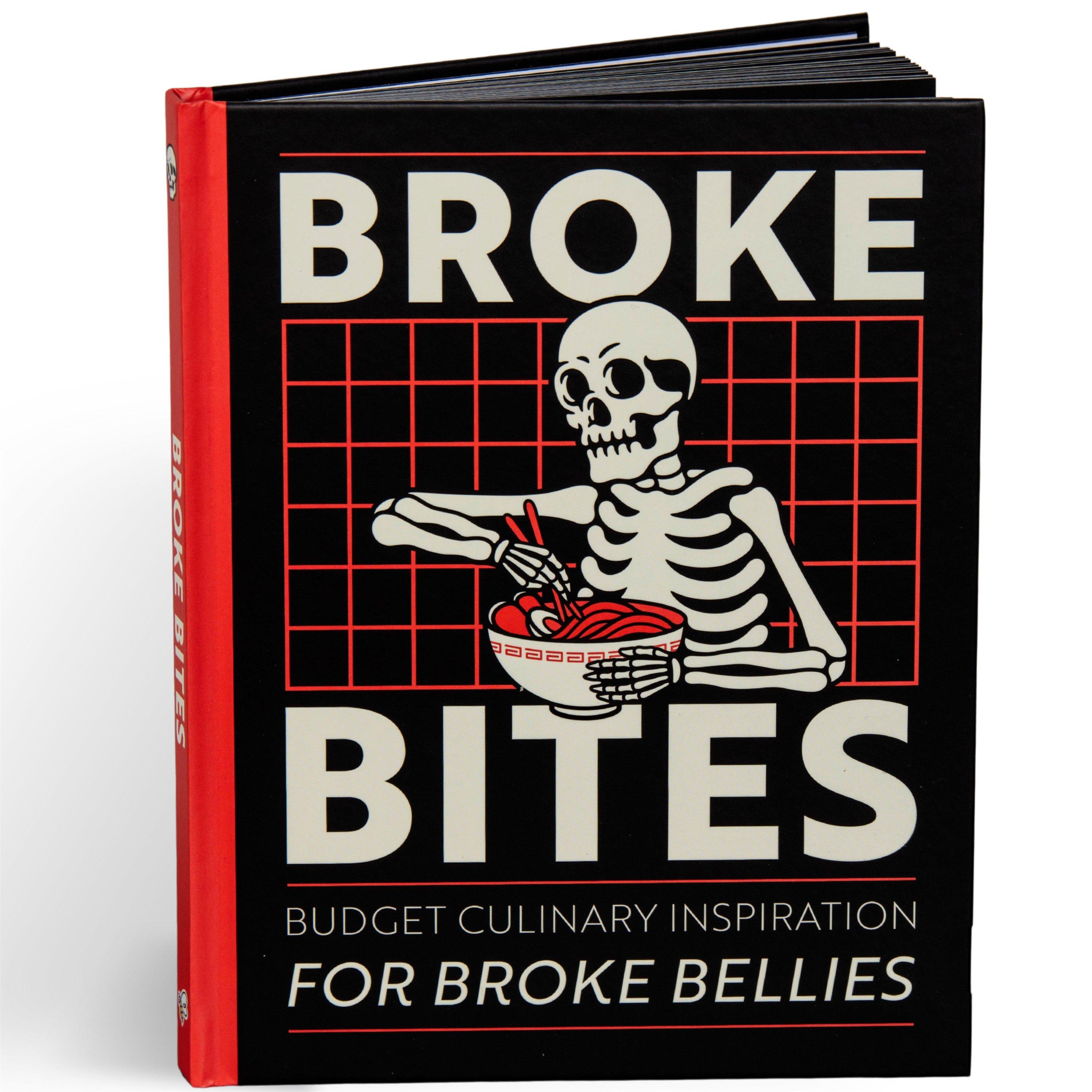 Red - Boxer Gifts - Broke Bites - Budget Recipe Book - 1