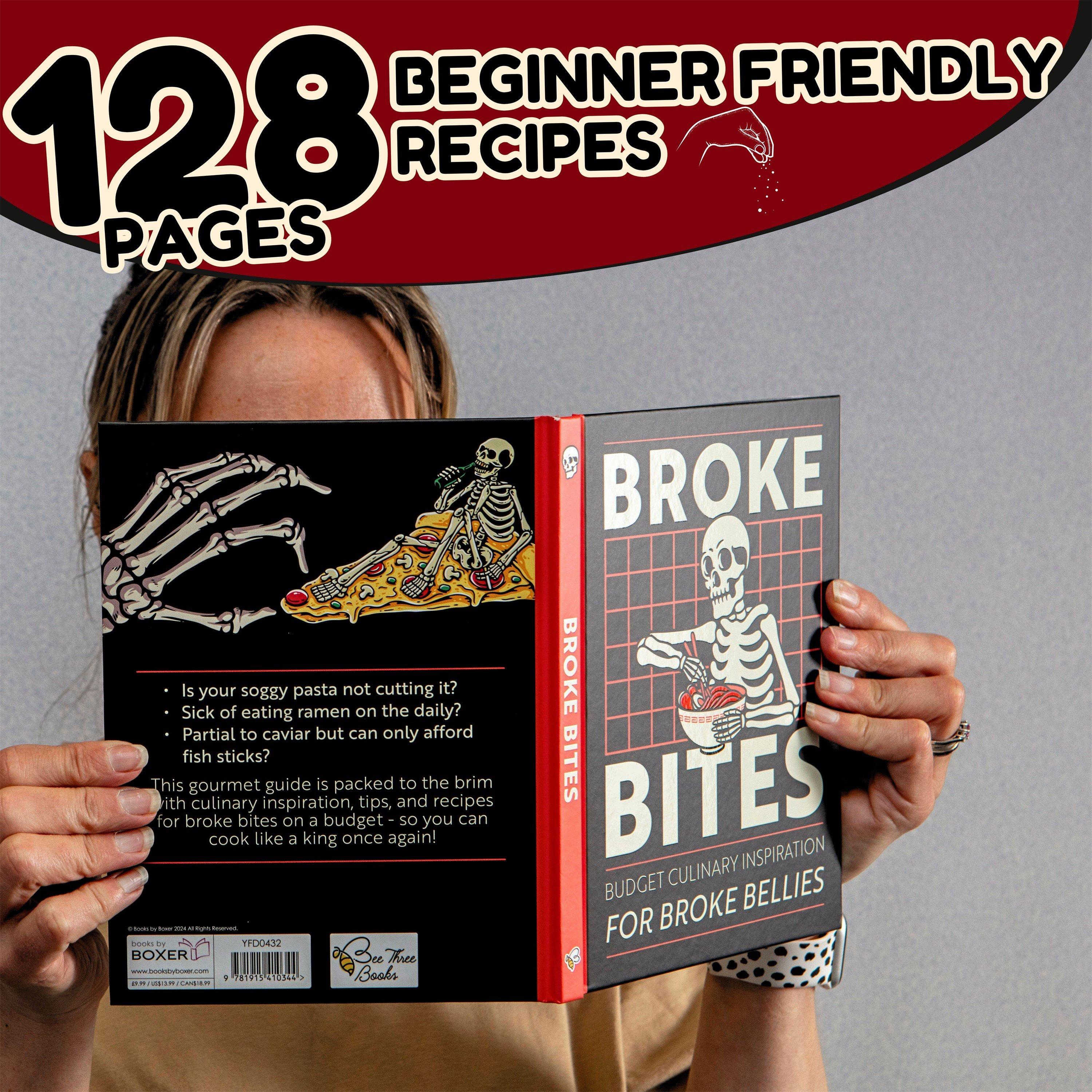 Red - Boxer Gifts - Broke Bites - Budget Recipe Book - 2