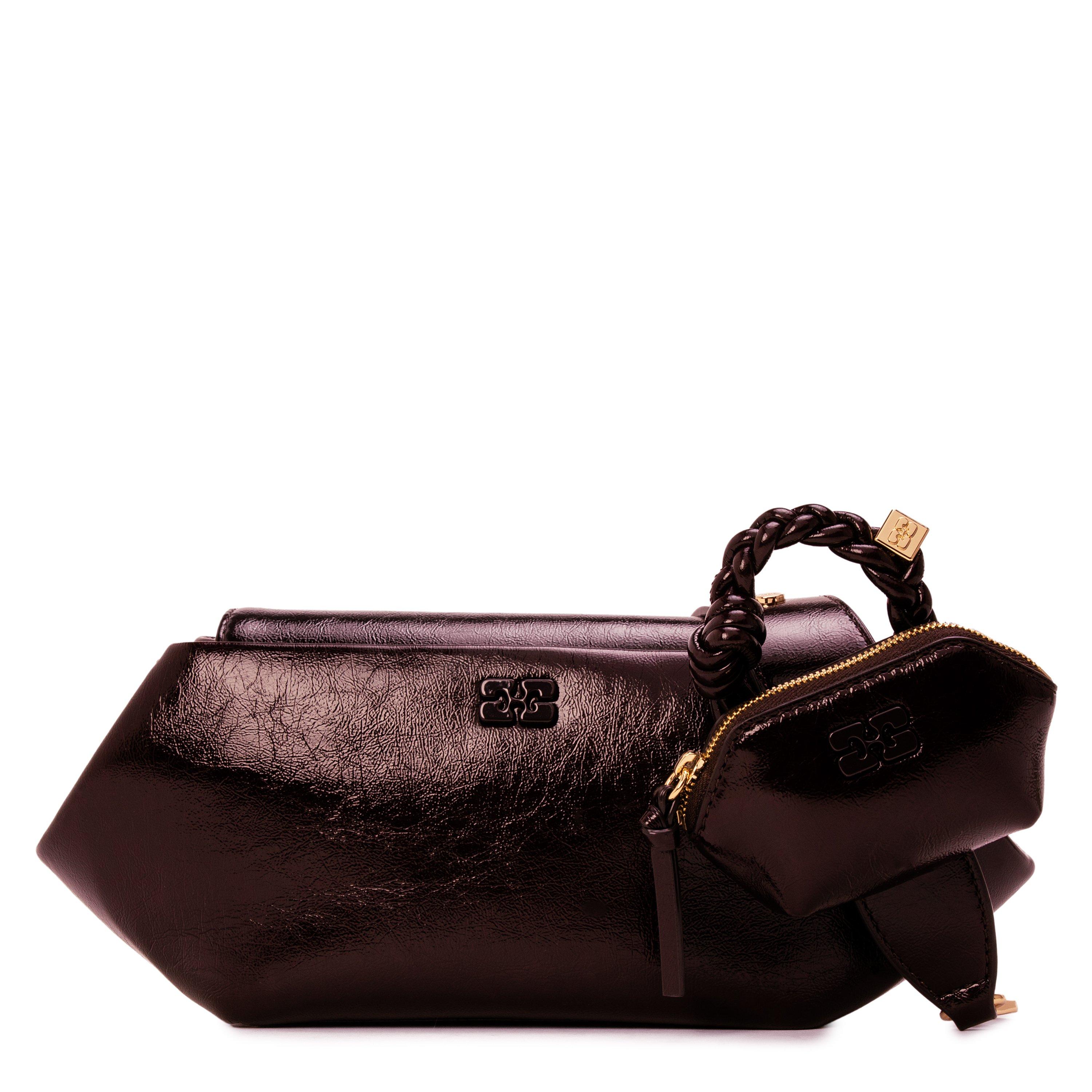 Demitasse - Ganni - Women's Bou Leather Crossbody Bag - 1