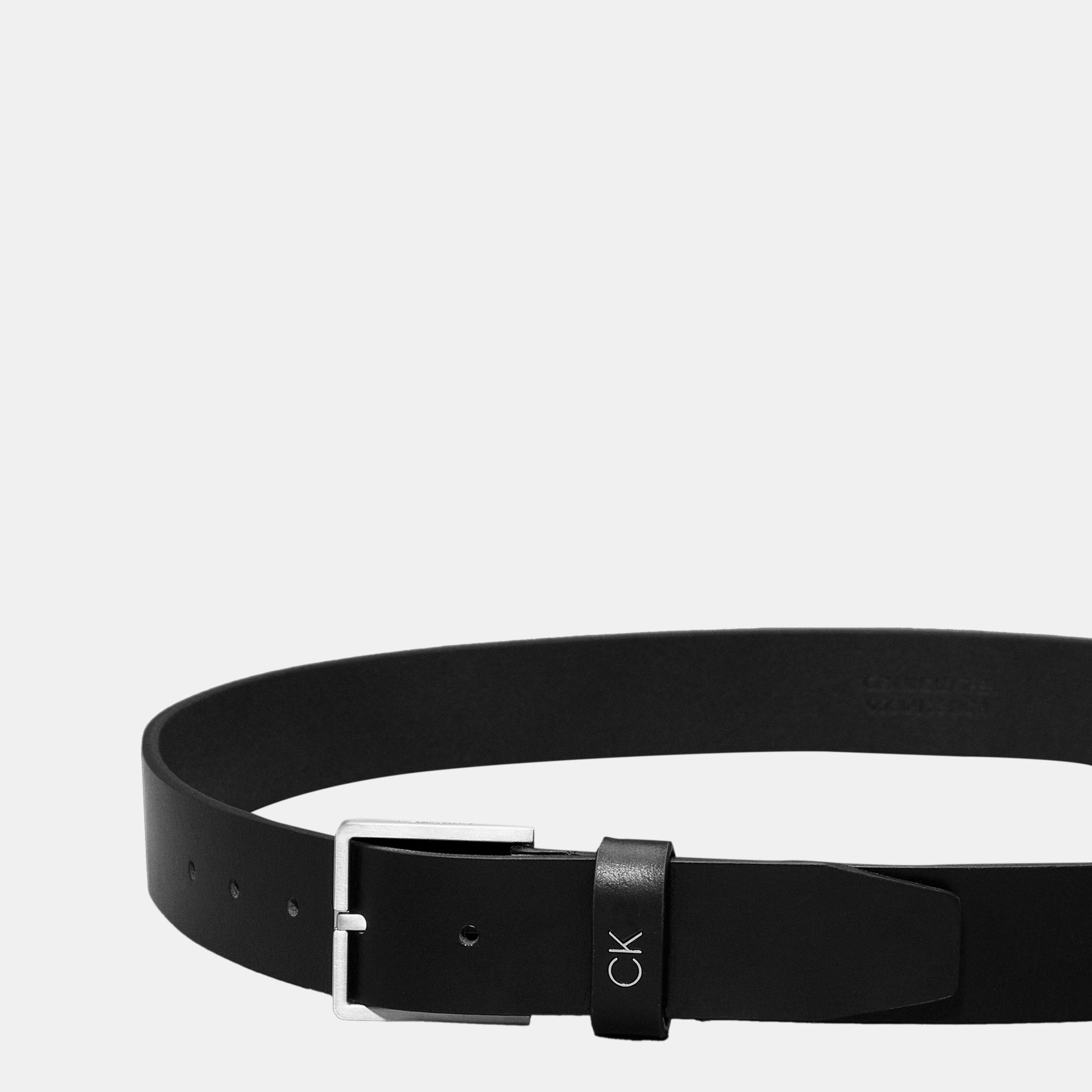 CK Black - Calvin Klein - CK 3.5cm Leather Belt - 3