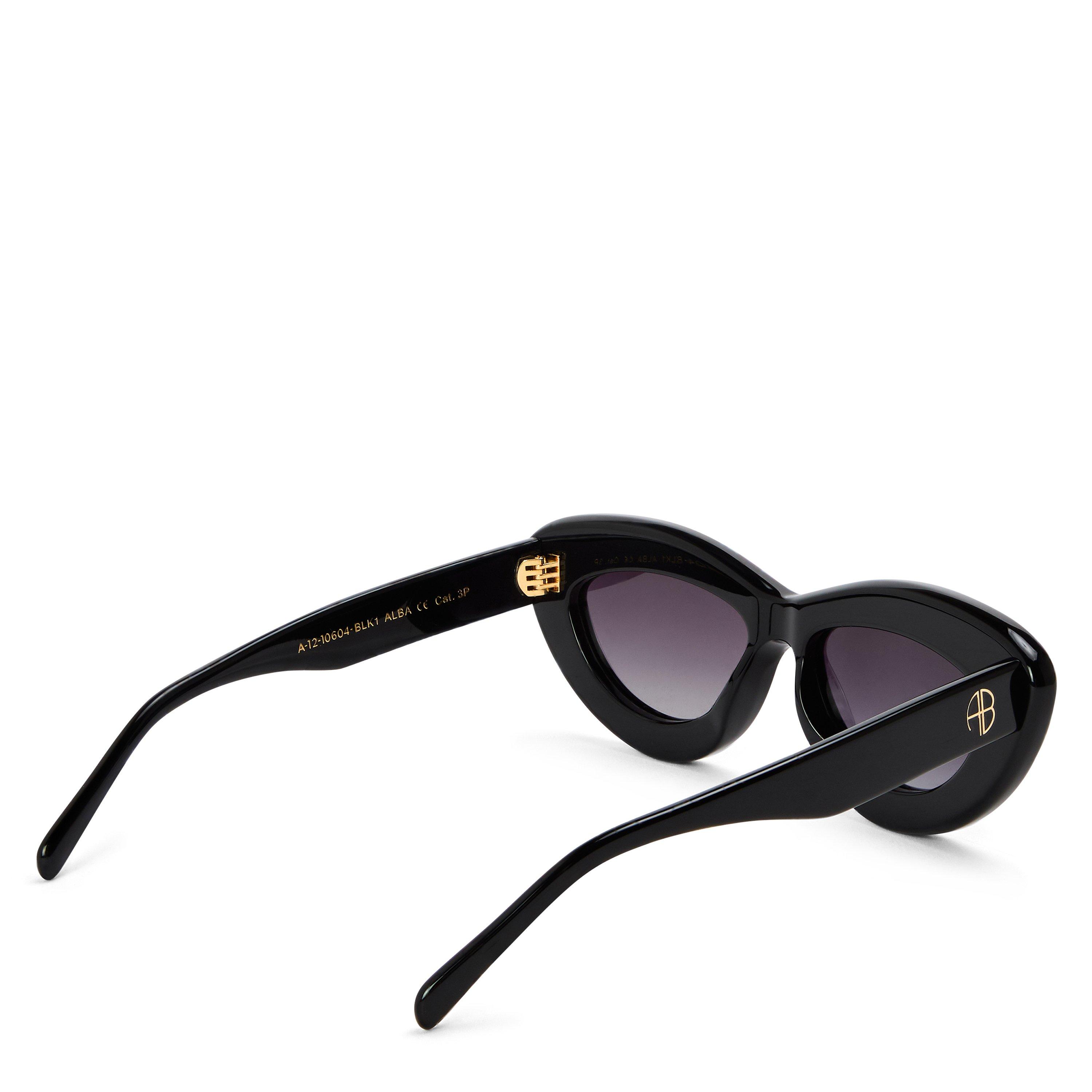  Black - Anine Bing - Womens Alba Sunglasses - 2