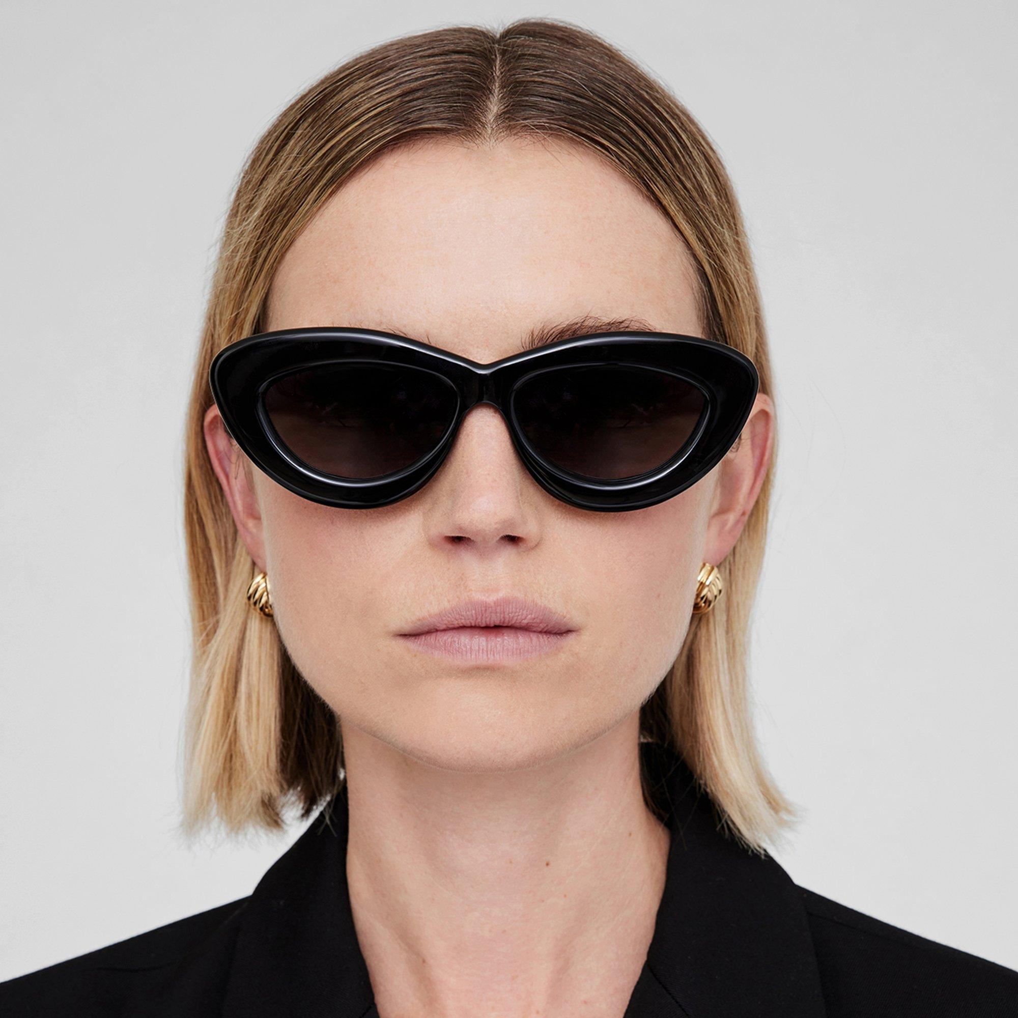  Black - Anine Bing - Womens Alba Sunglasses - 4