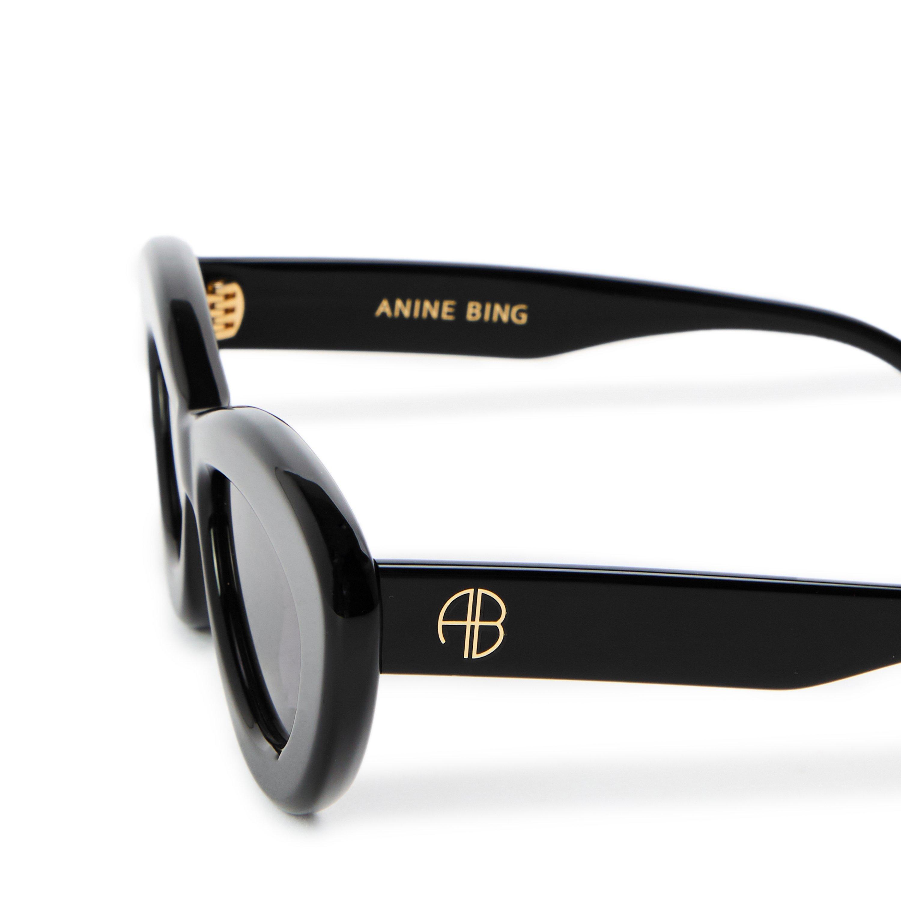  Black - Anine Bing - Womens Alba Sunglasses - 4
