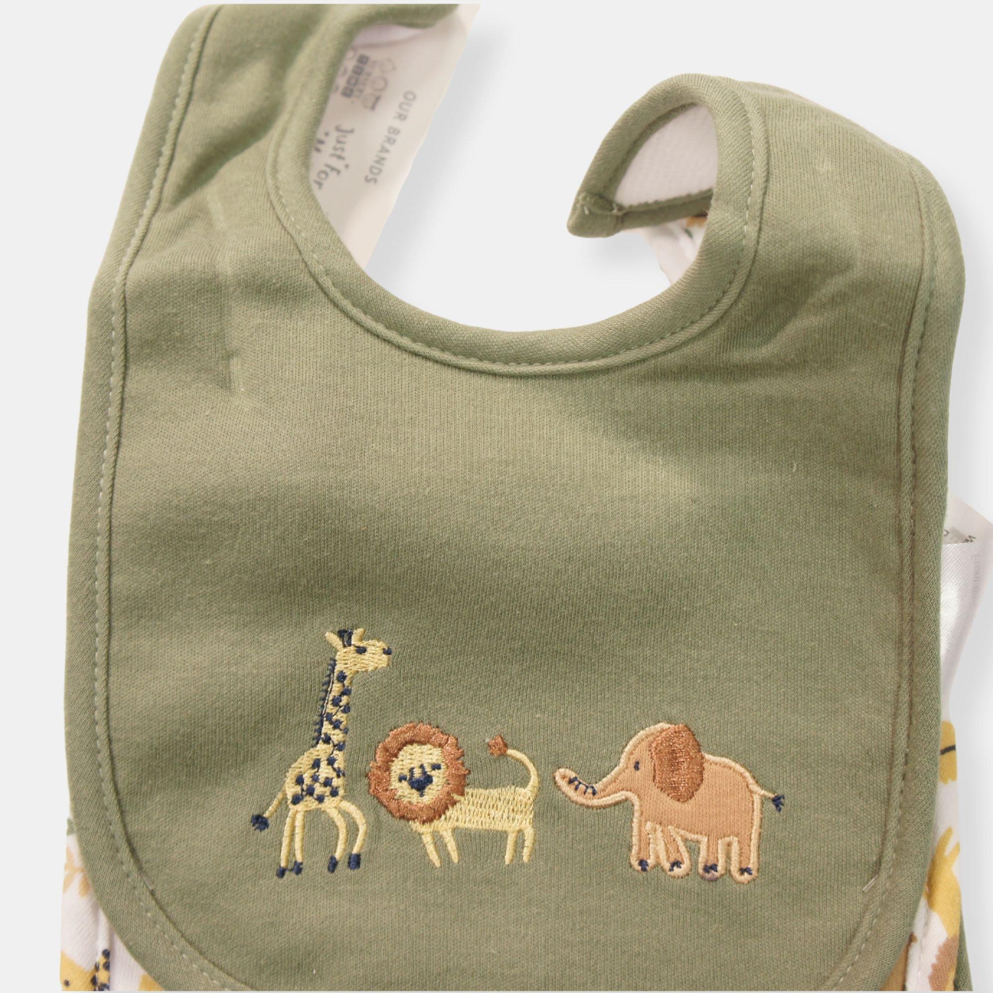 Løve/Giraffe - Nursery Time - Bib Boot Set Bb62 - 5