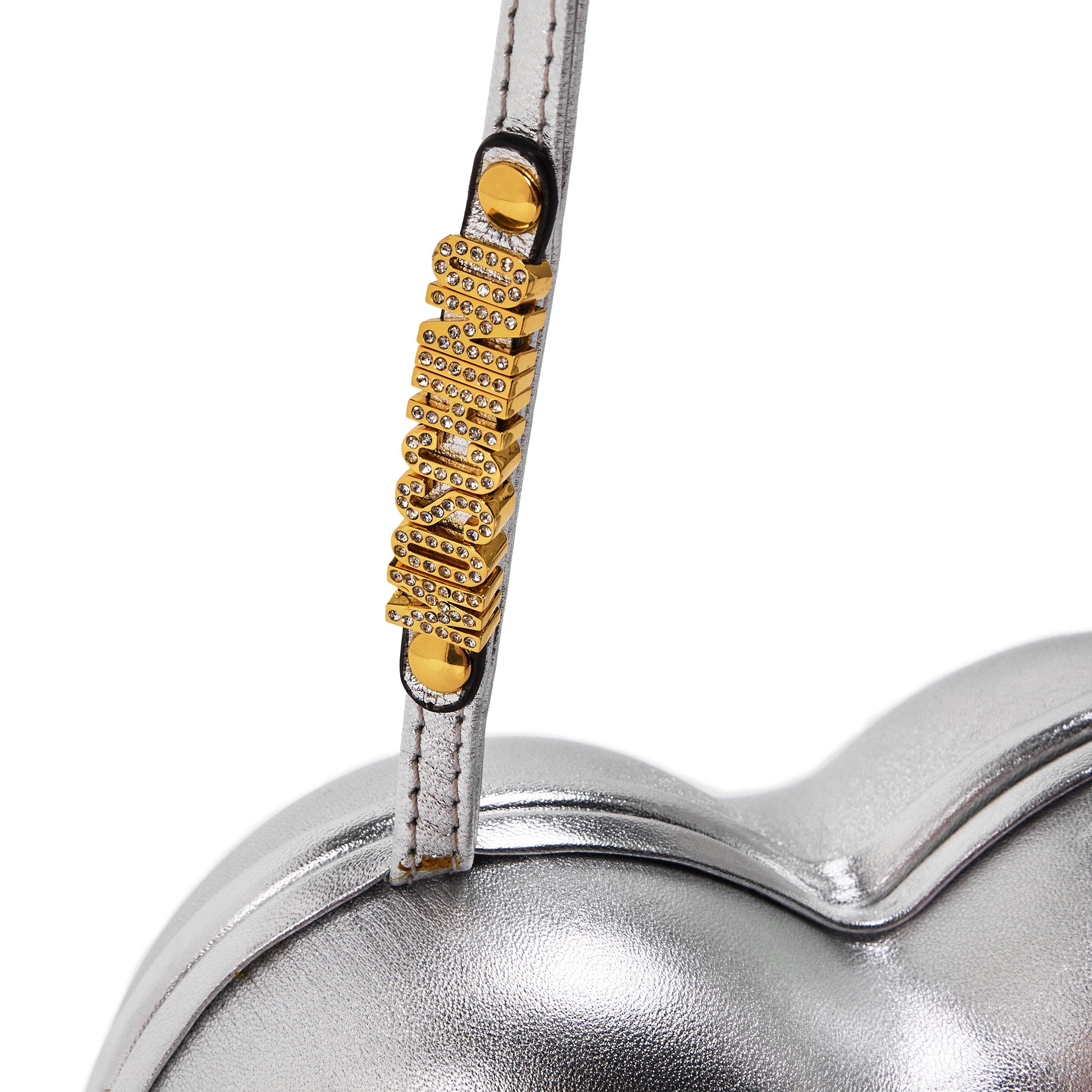 Silver - Moschino - Moschino Heart Cltch Ld99 - 3