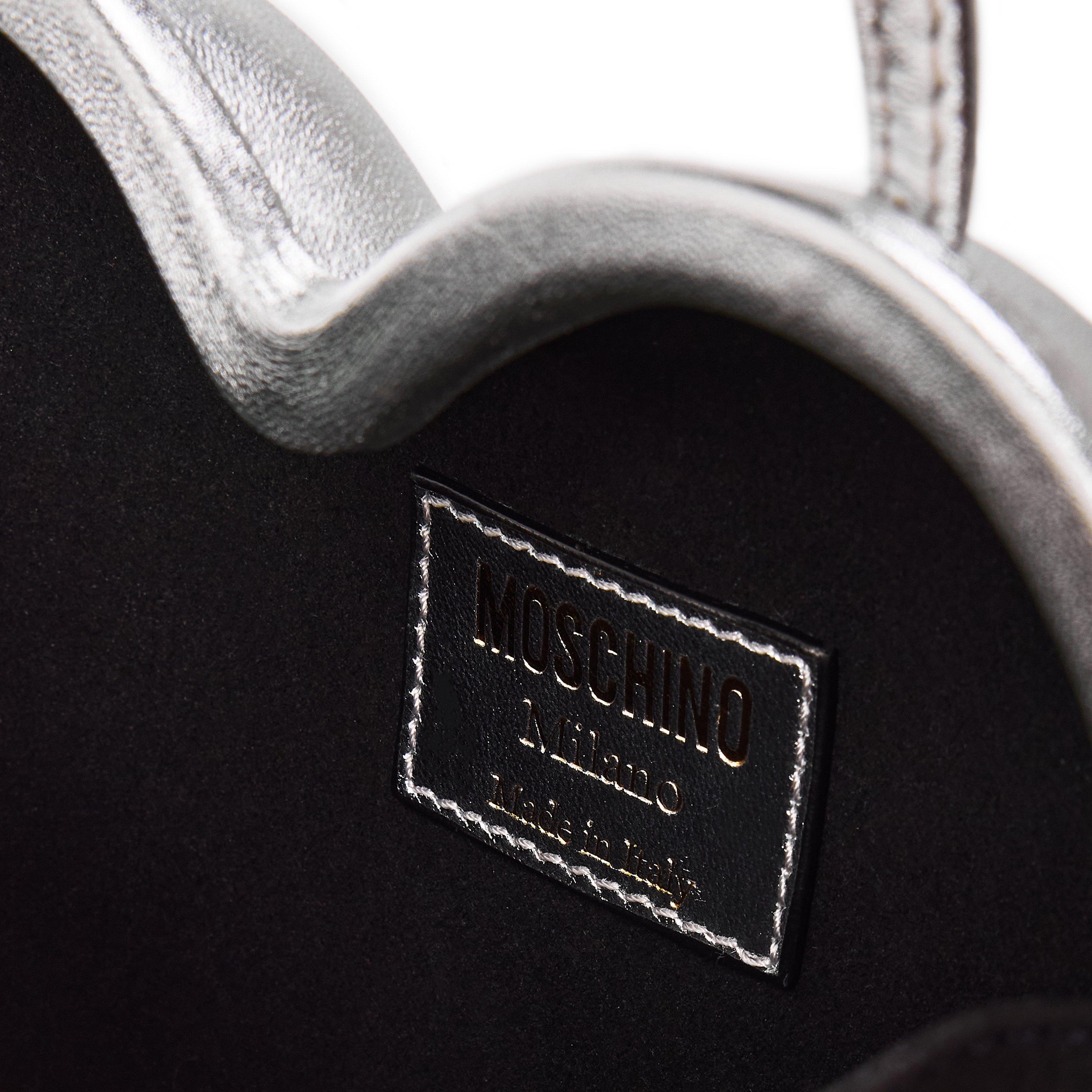 Silver - Moschino - Moschino Heart Cltch Ld99 - 4