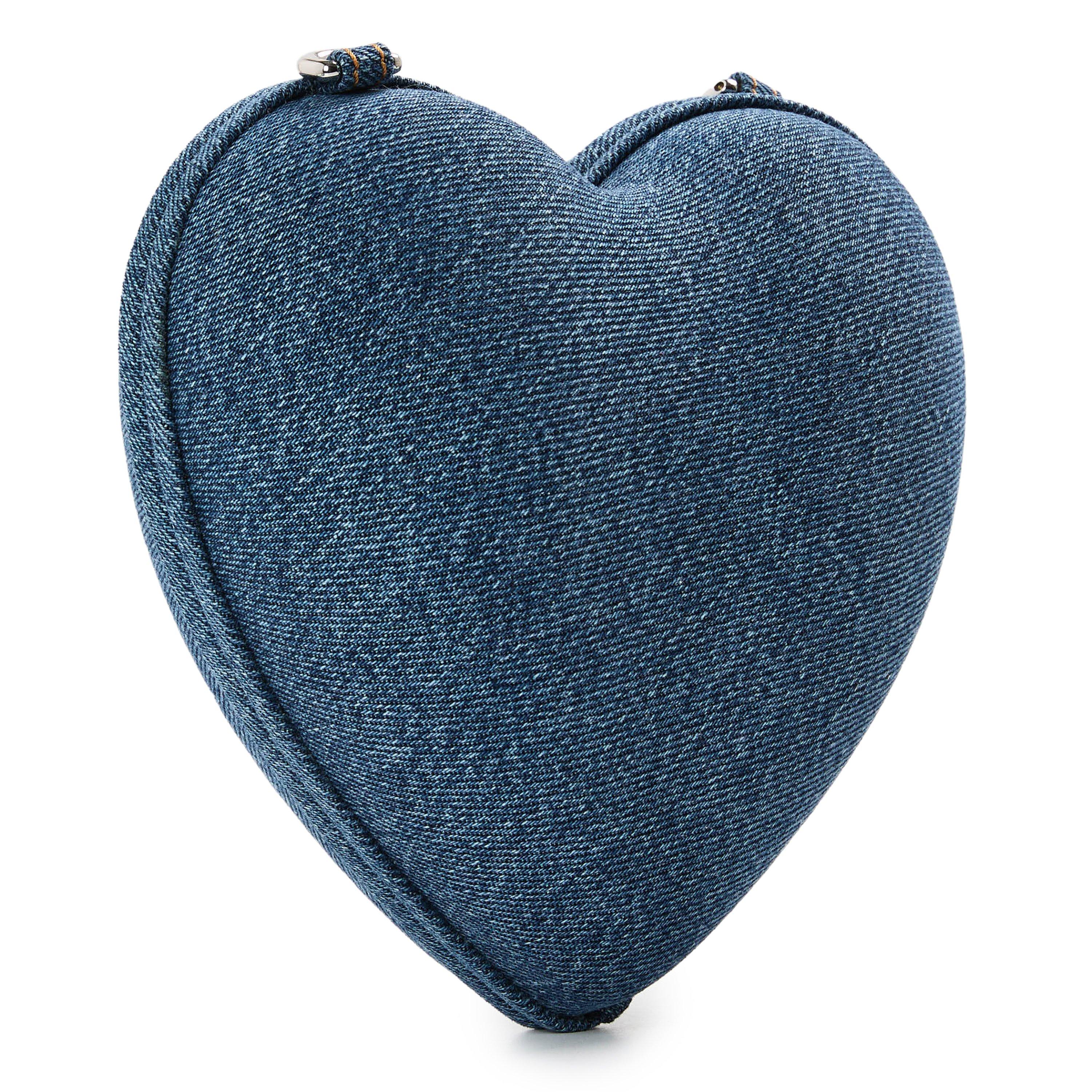 Blue - Moschino - Moschino Heart Bag Ld99 - 2