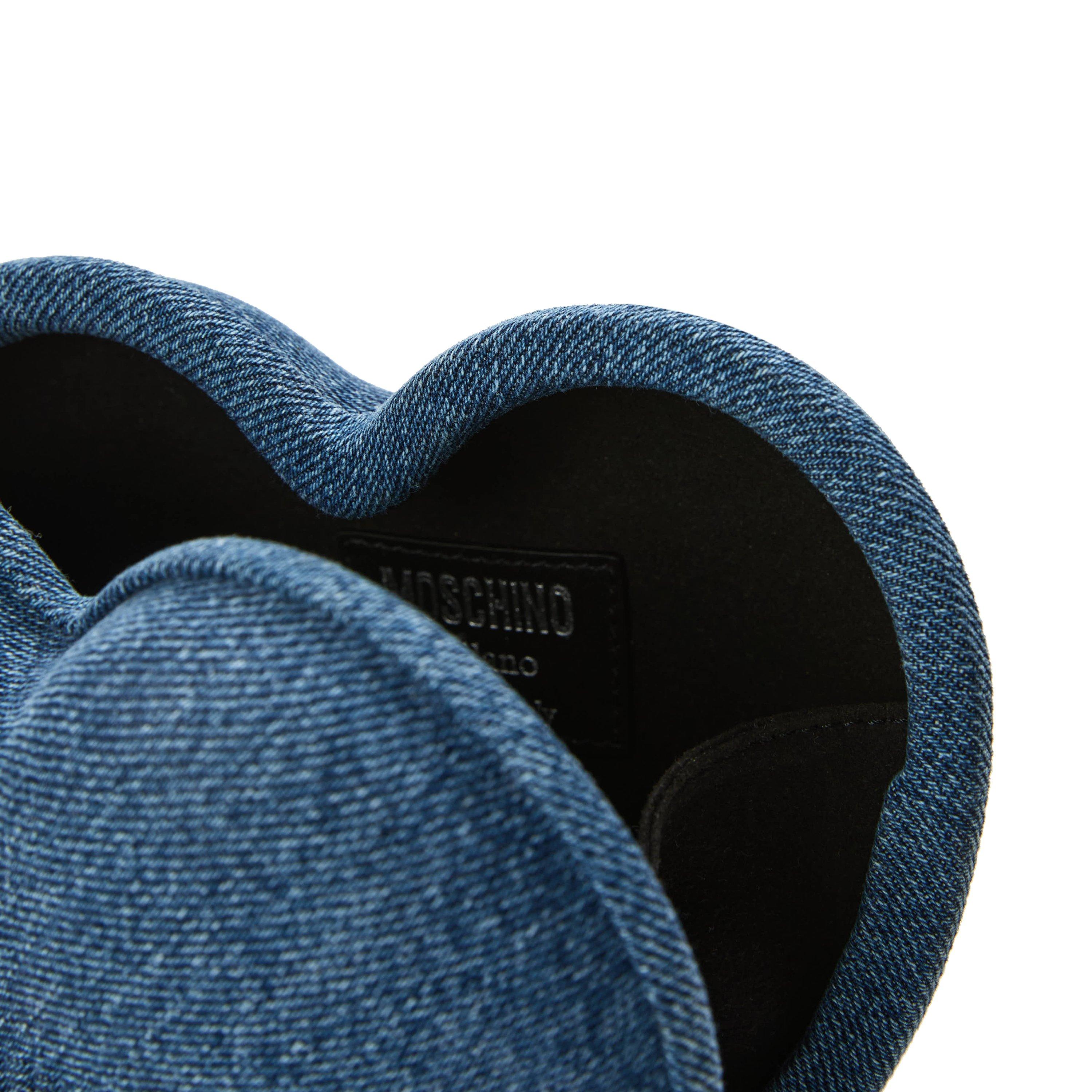 Blue - Moschino - Moschino Heart Bag Ld99 - 4