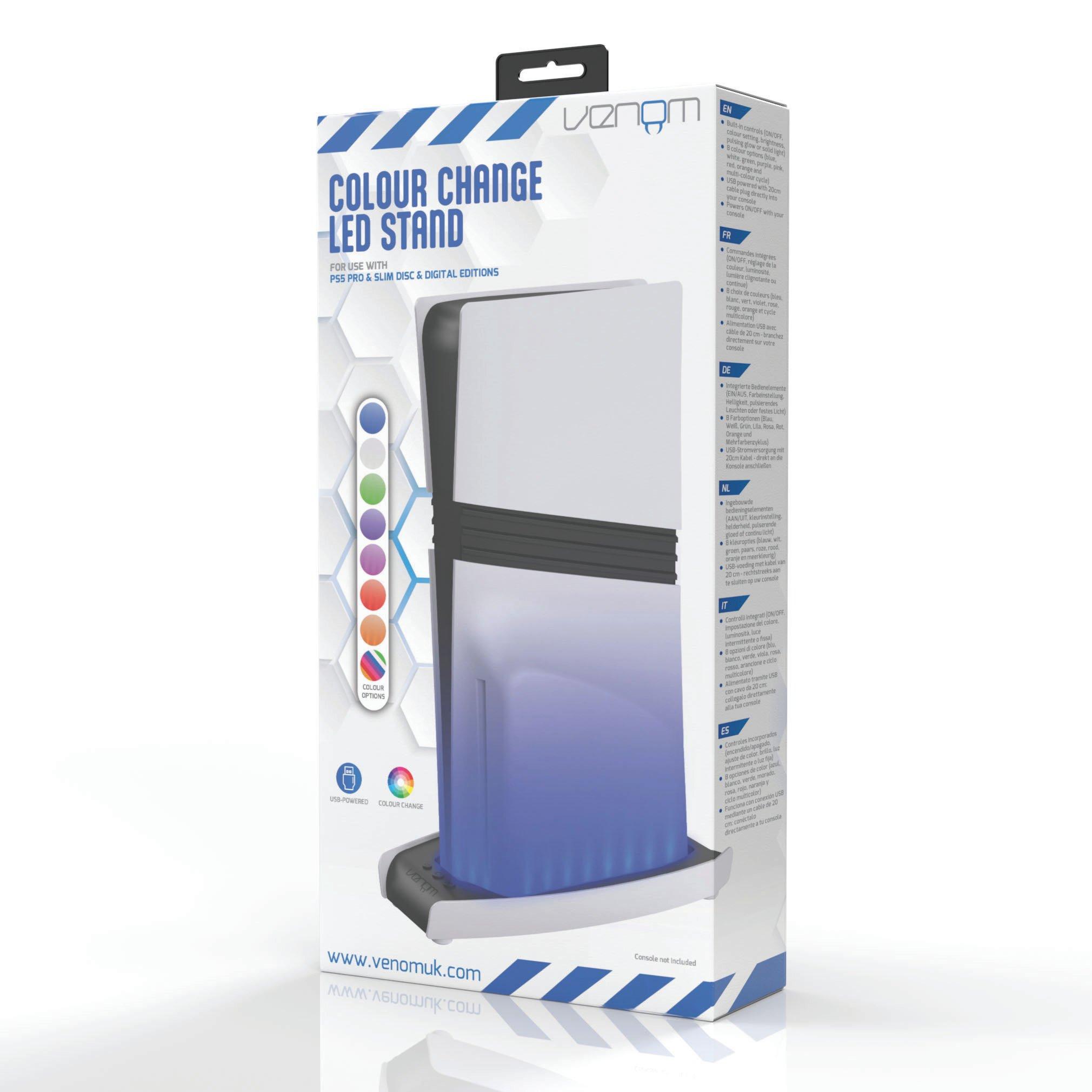 PS5 - Venom - RGB Stand Storage - 1