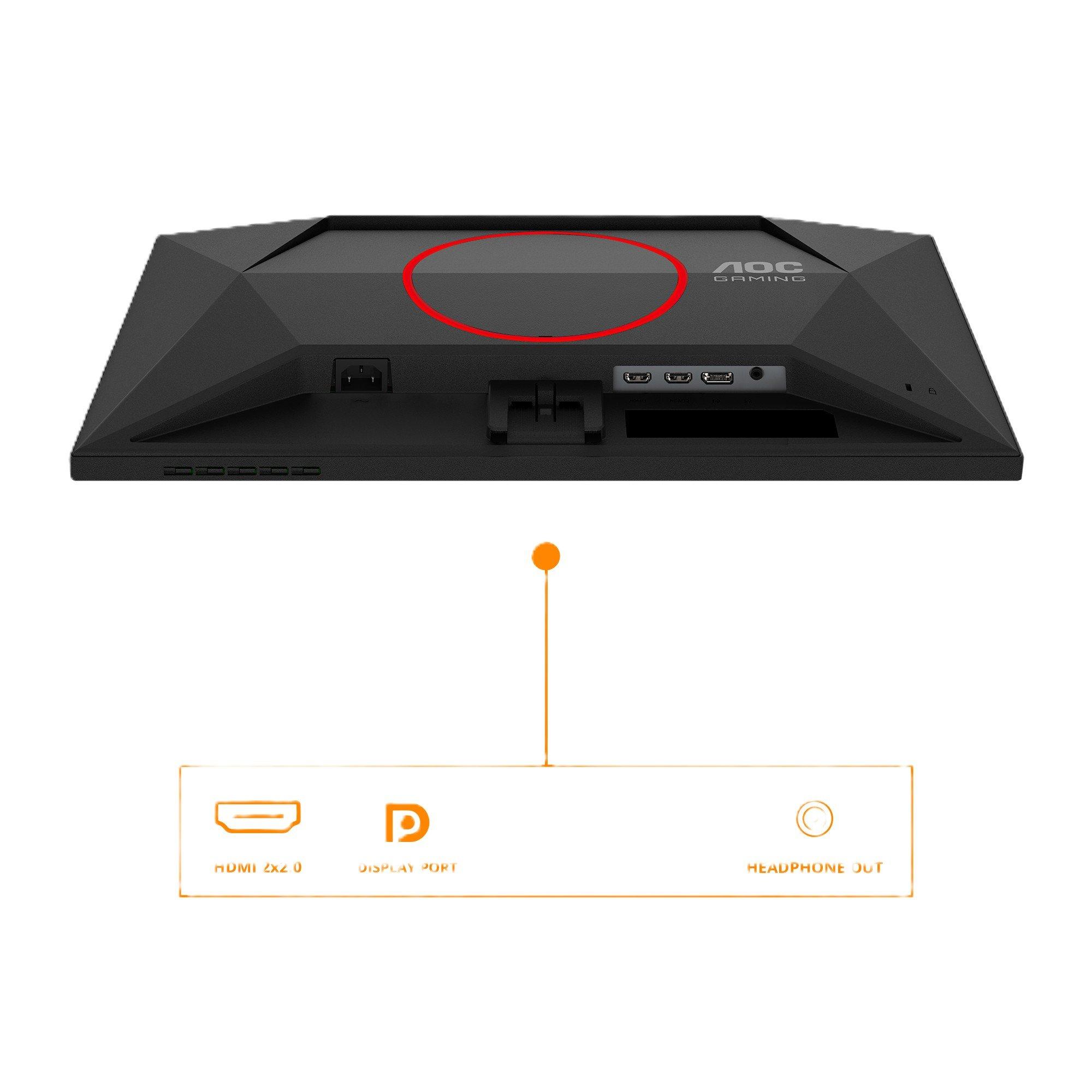 Black - AOC - AOC 25G4SRE 24.5 Inch Fast IPS 300Hz (310Hz OC) 2 HDMI 1 DP Gaming Monitor - 3