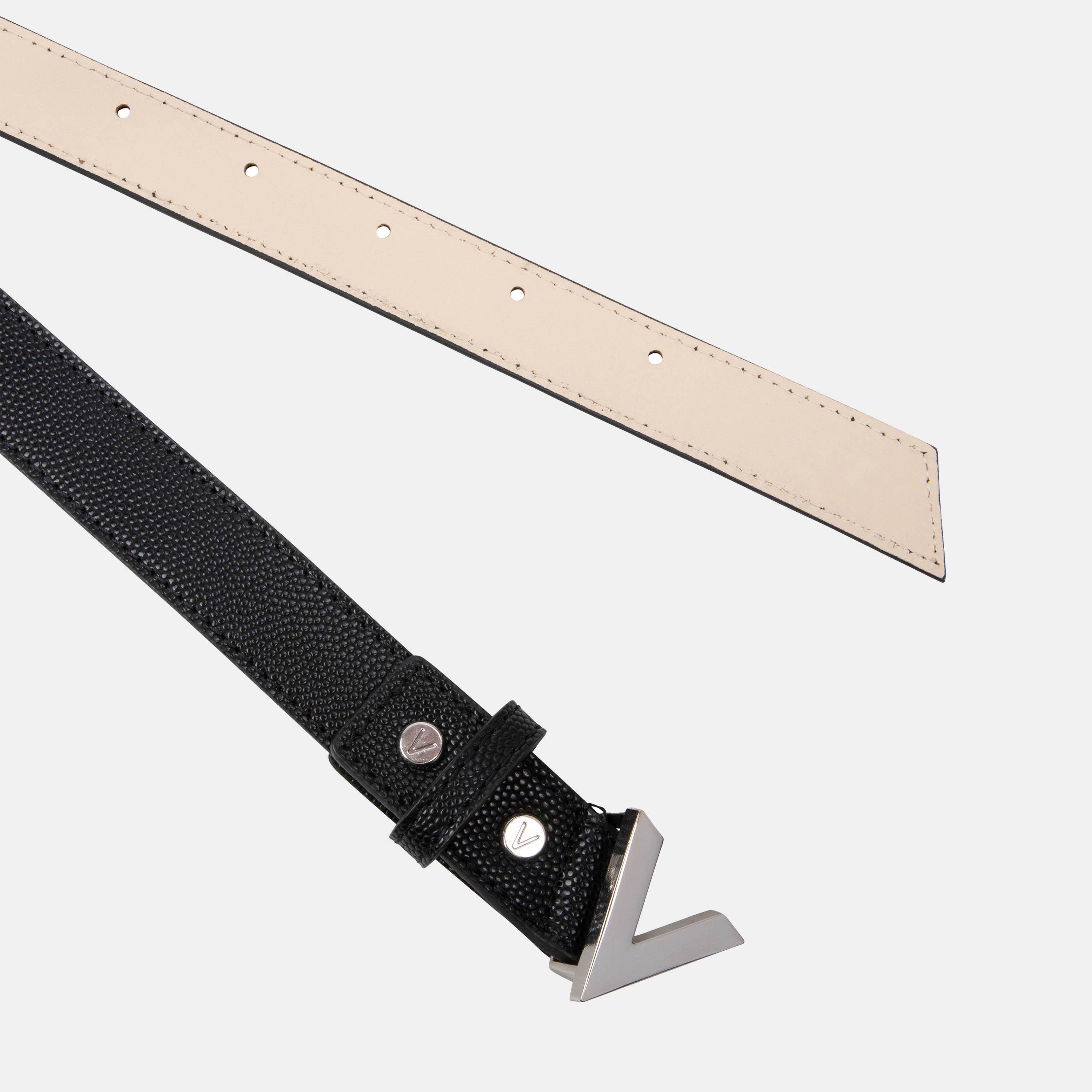 Nero - Valentino - Women's VMV Divina Faux Leather Belt - 3