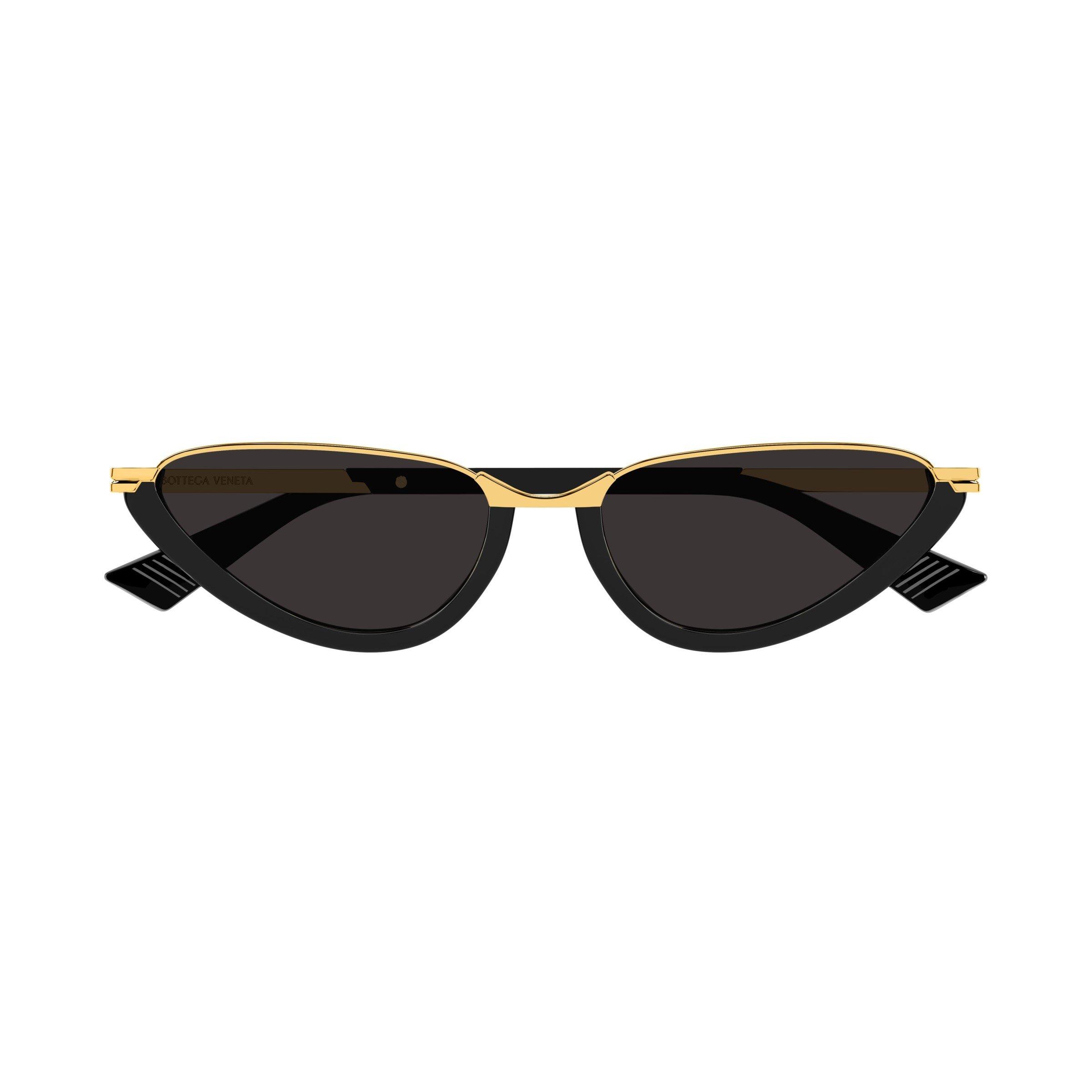 Black/Grey - Bottega Veneta - Cat Eye Sunglasses - 3