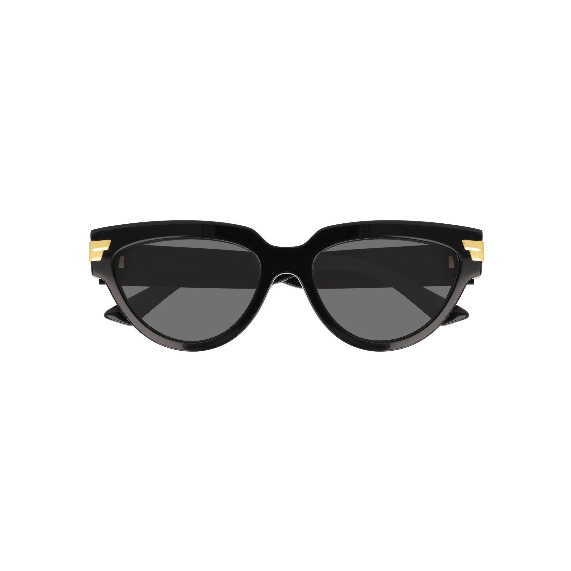 Black - Bottega Veneta - Bottega Veneta BV1035S Womens Cat-Eye Sunglasses - 3