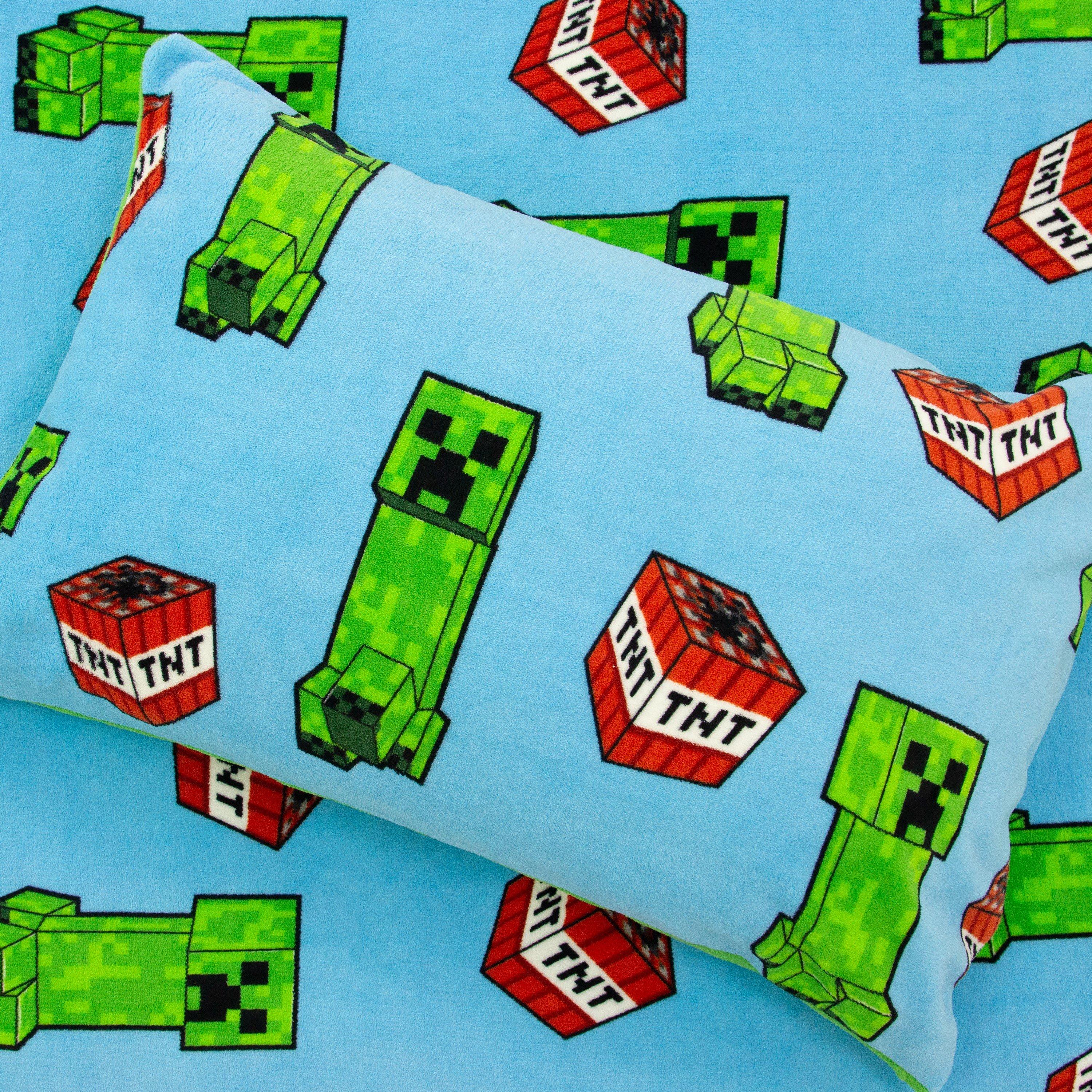 Multicolour - Minecraft - Minecraft Warmer Single Fleece Duvet - 5