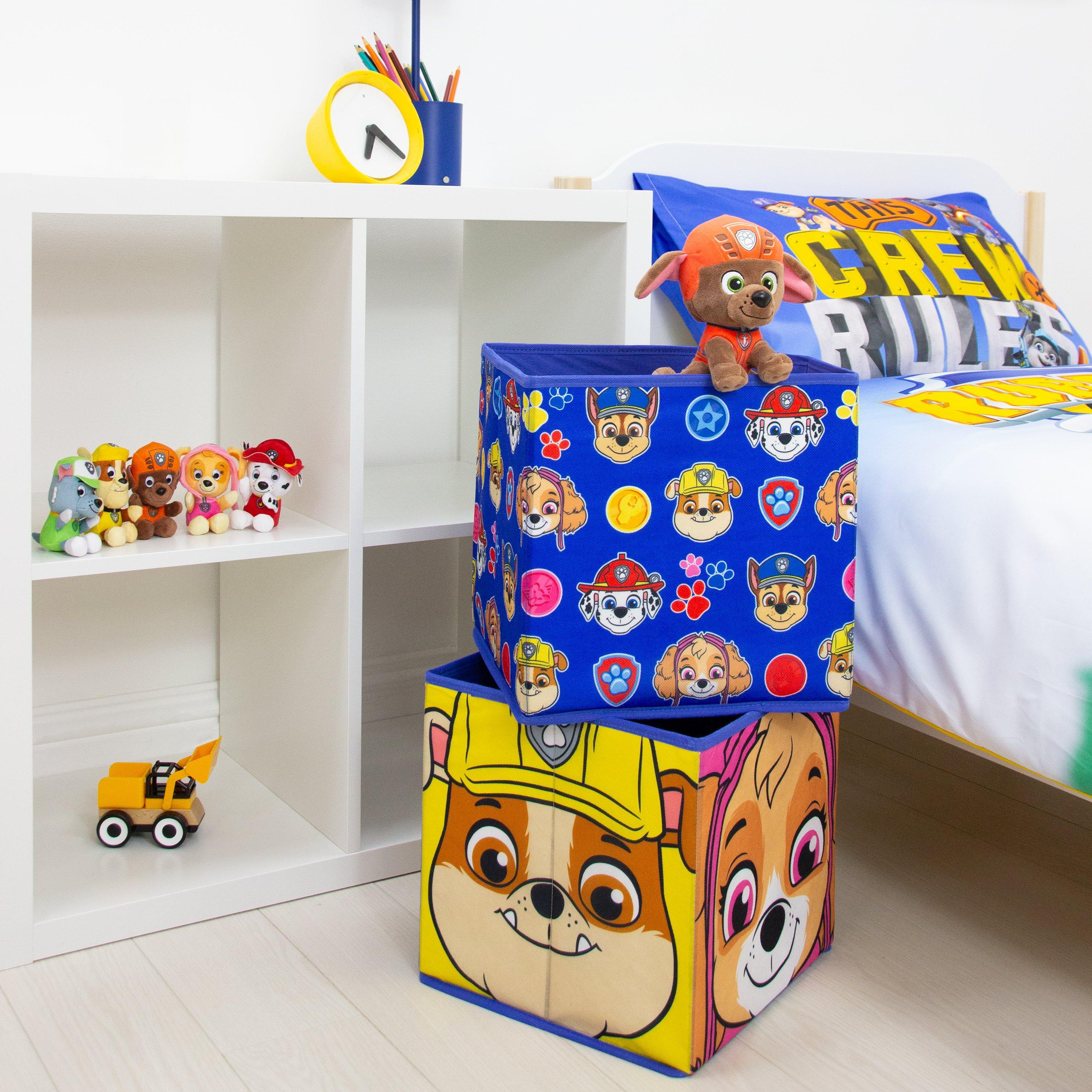 Multicolour - Paw Patrol - Paw Patrol Faces 2 Pack Storage Box - 1