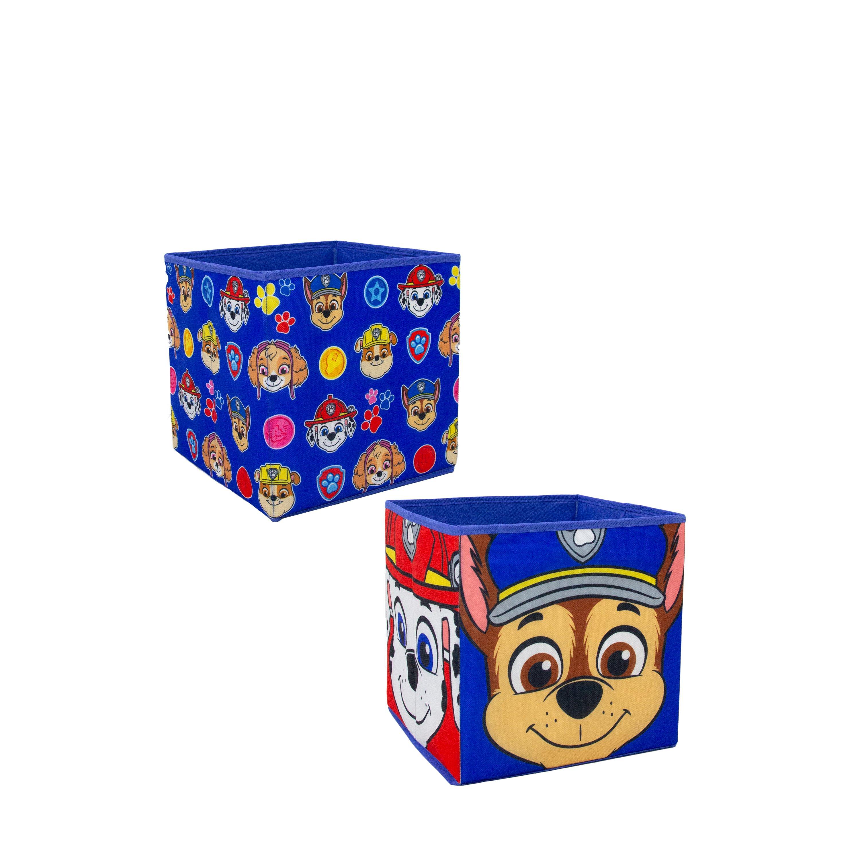 Multicolour - Paw Patrol - Paw Patrol Faces 2 Pack Storage Box - 3