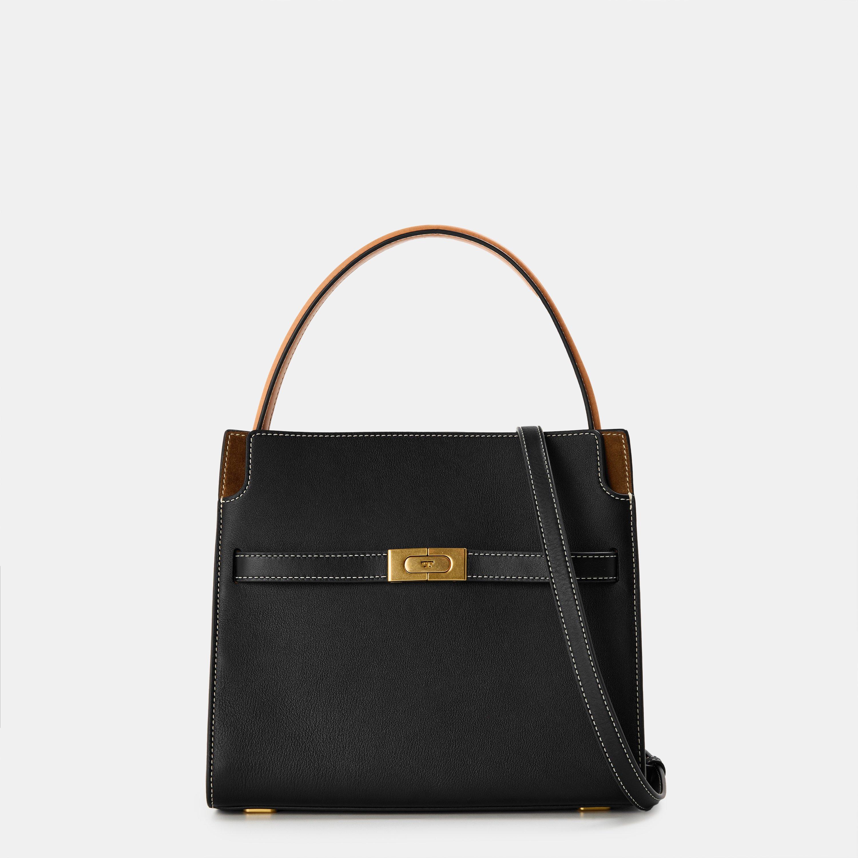 Black - Tory Burch - Women's Radziwill Top Handle Bag - 1