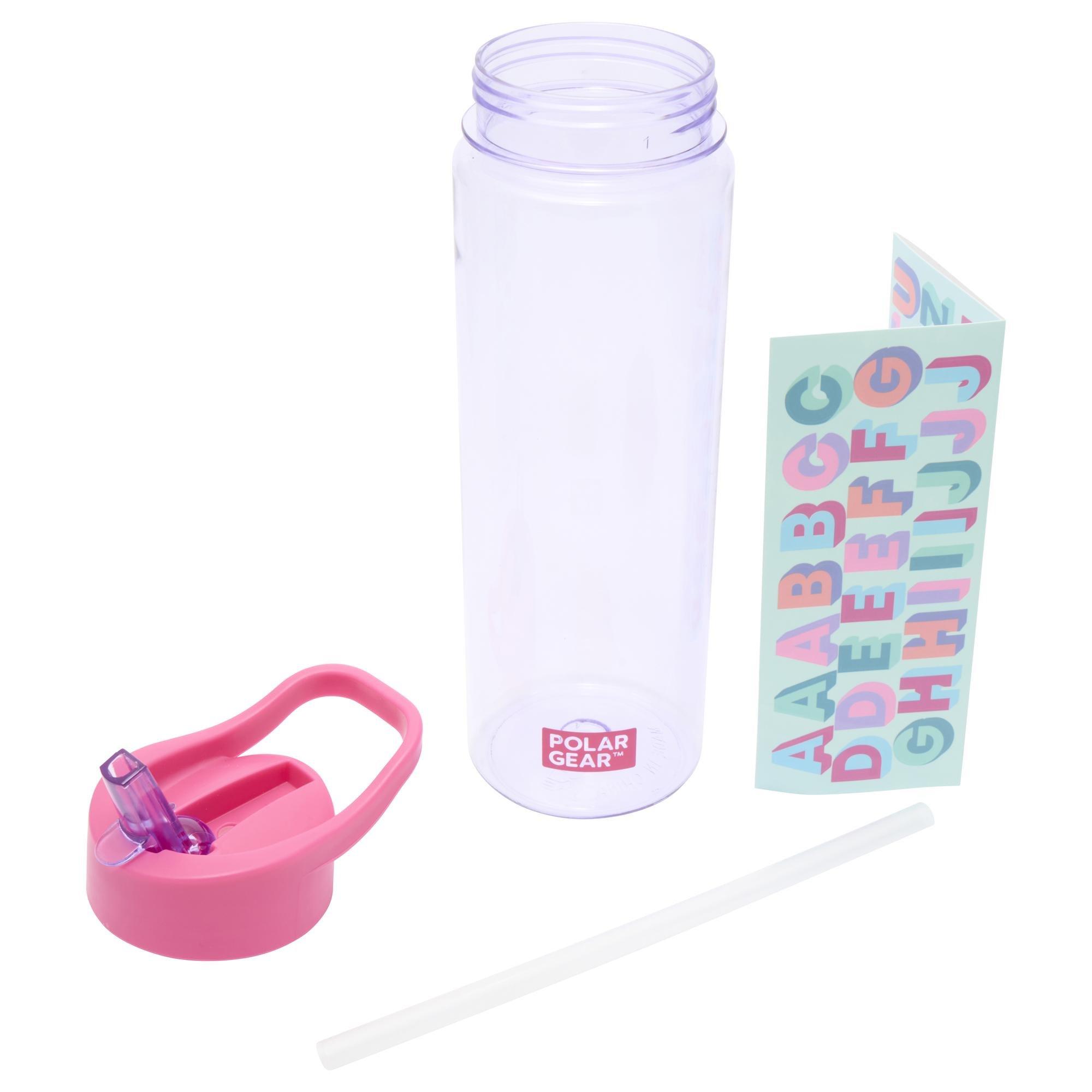 Pink - Polar Gear - PG 600ml Sticker Bot Jn64 - 3