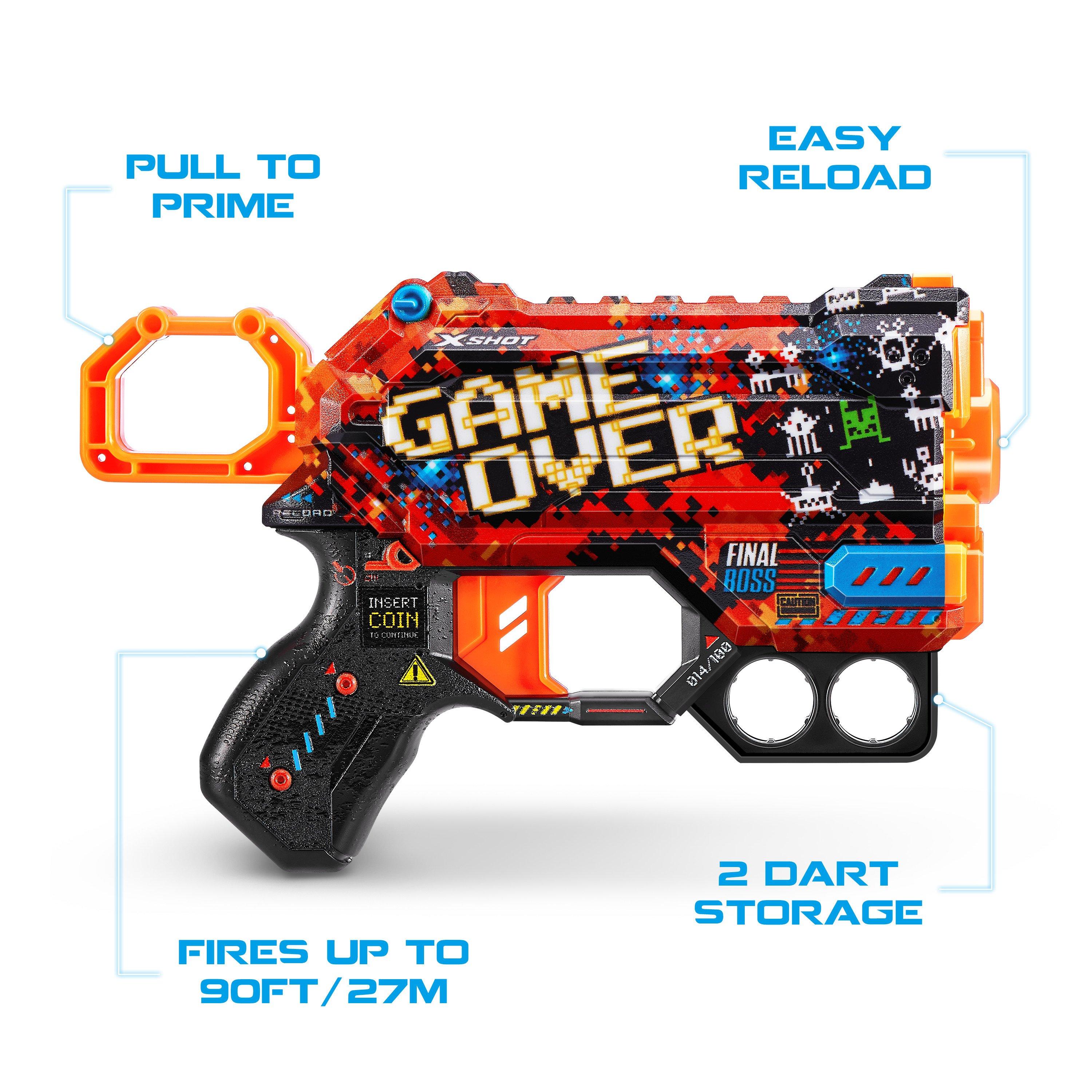 8 Dart - X-Shot - XSHOT Skins Menace Dart Blaster (8 Darts) by ZURU - 3