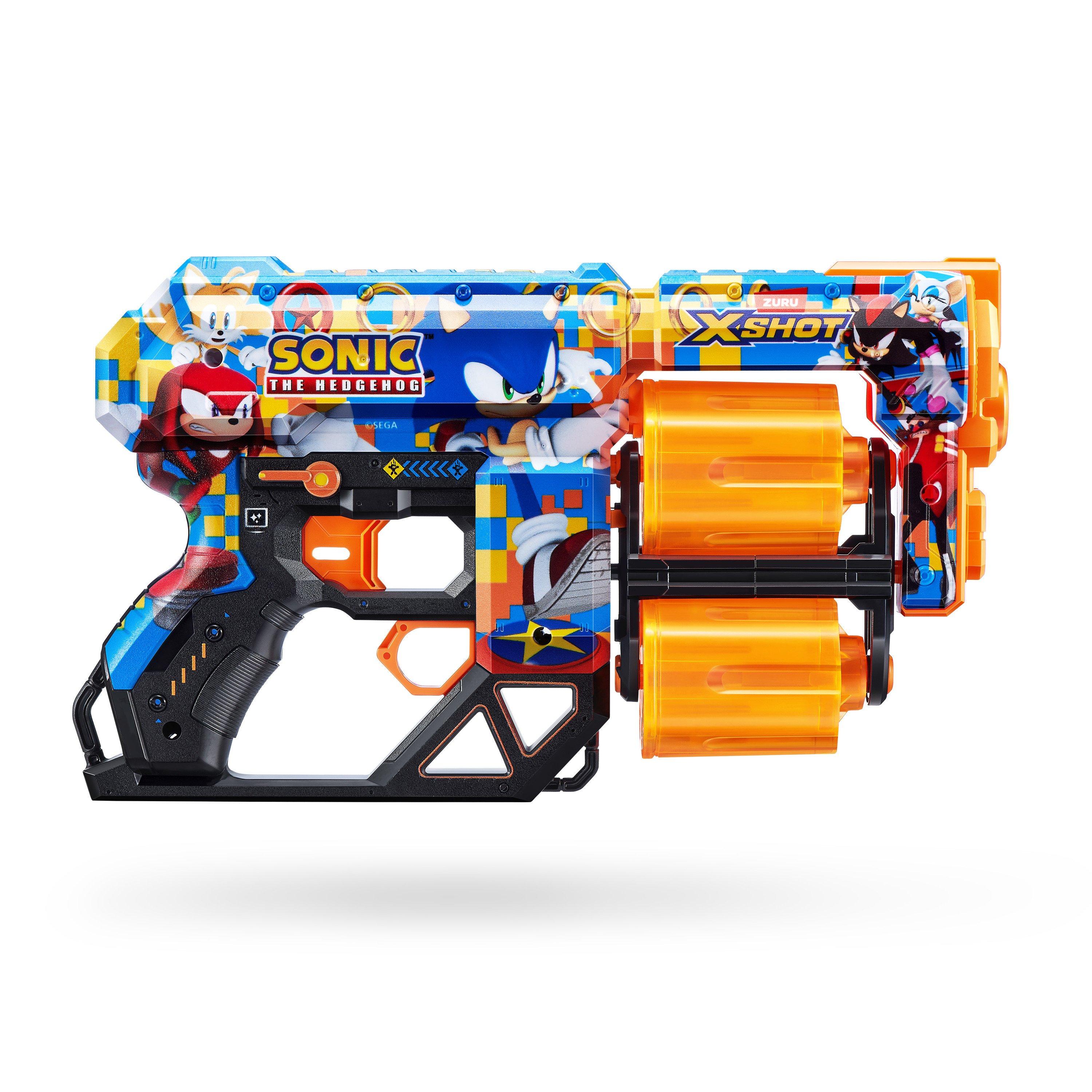 X-Shot | SKINS DREAD Sonic The Hedgehog Blaster (12 Air Pocket