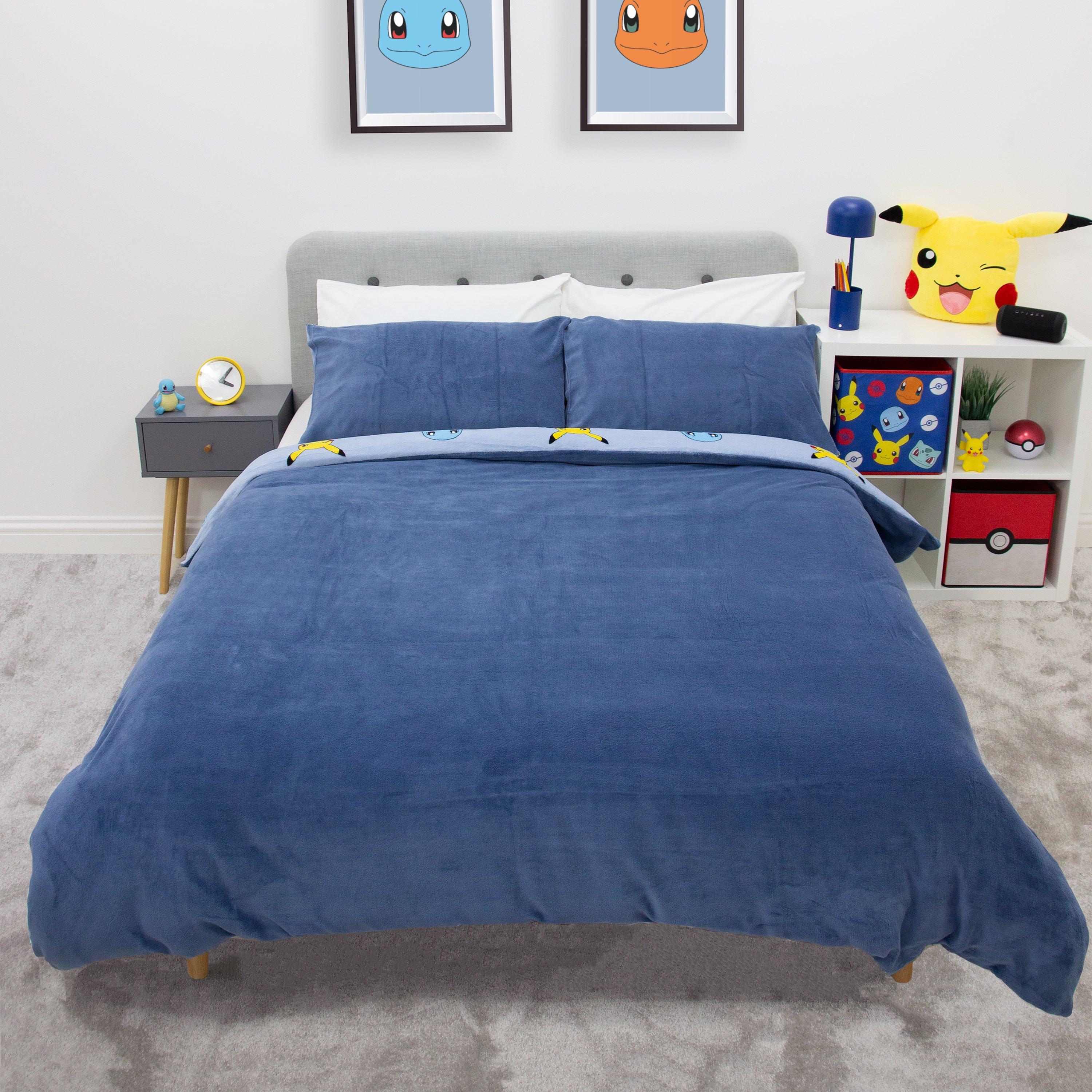 Pokemon Pokemon Snuggle Double Fleece Duvet | Sports Direct
