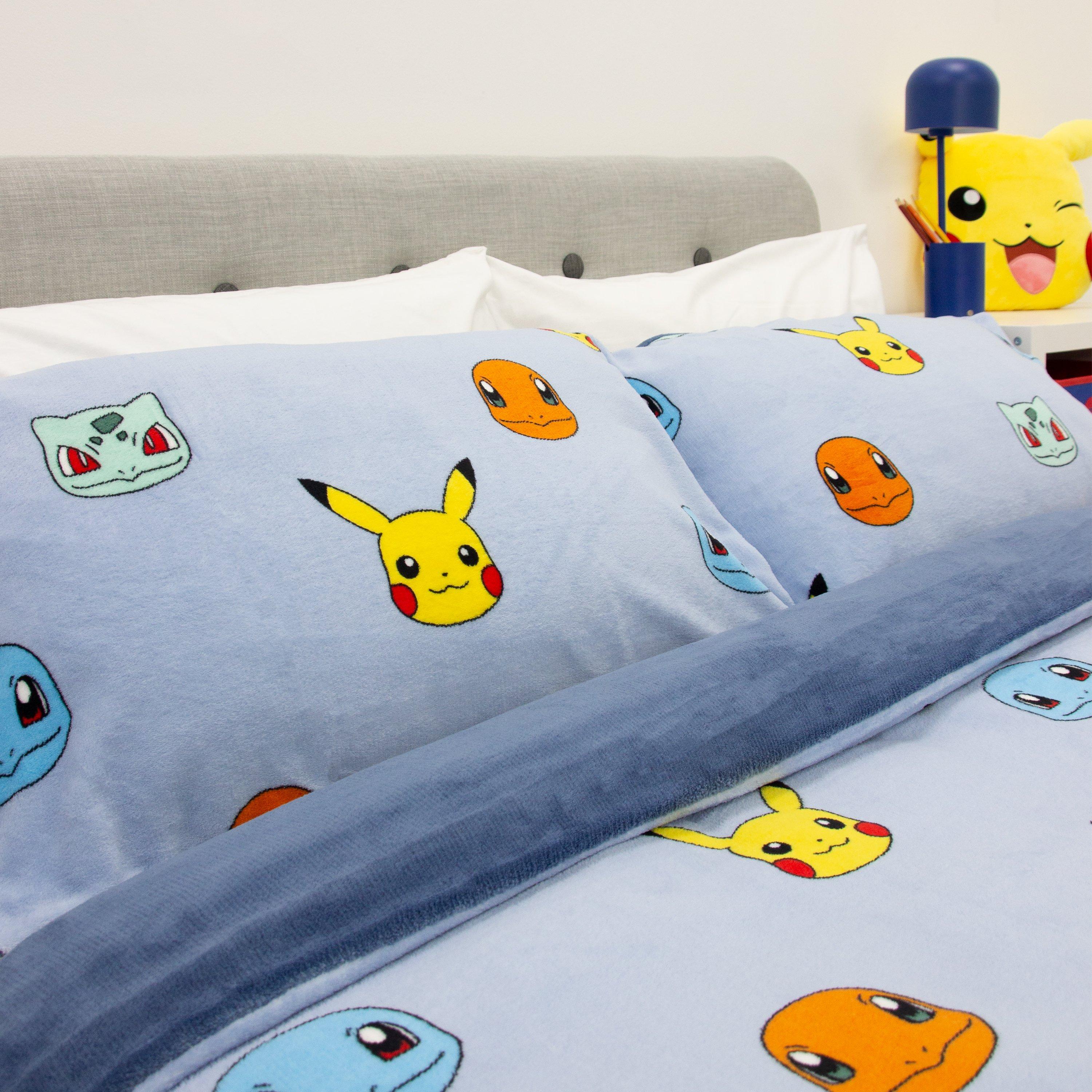 Pokemon Pokemon Snuggle Double Fleece Duvet | Sports Direct