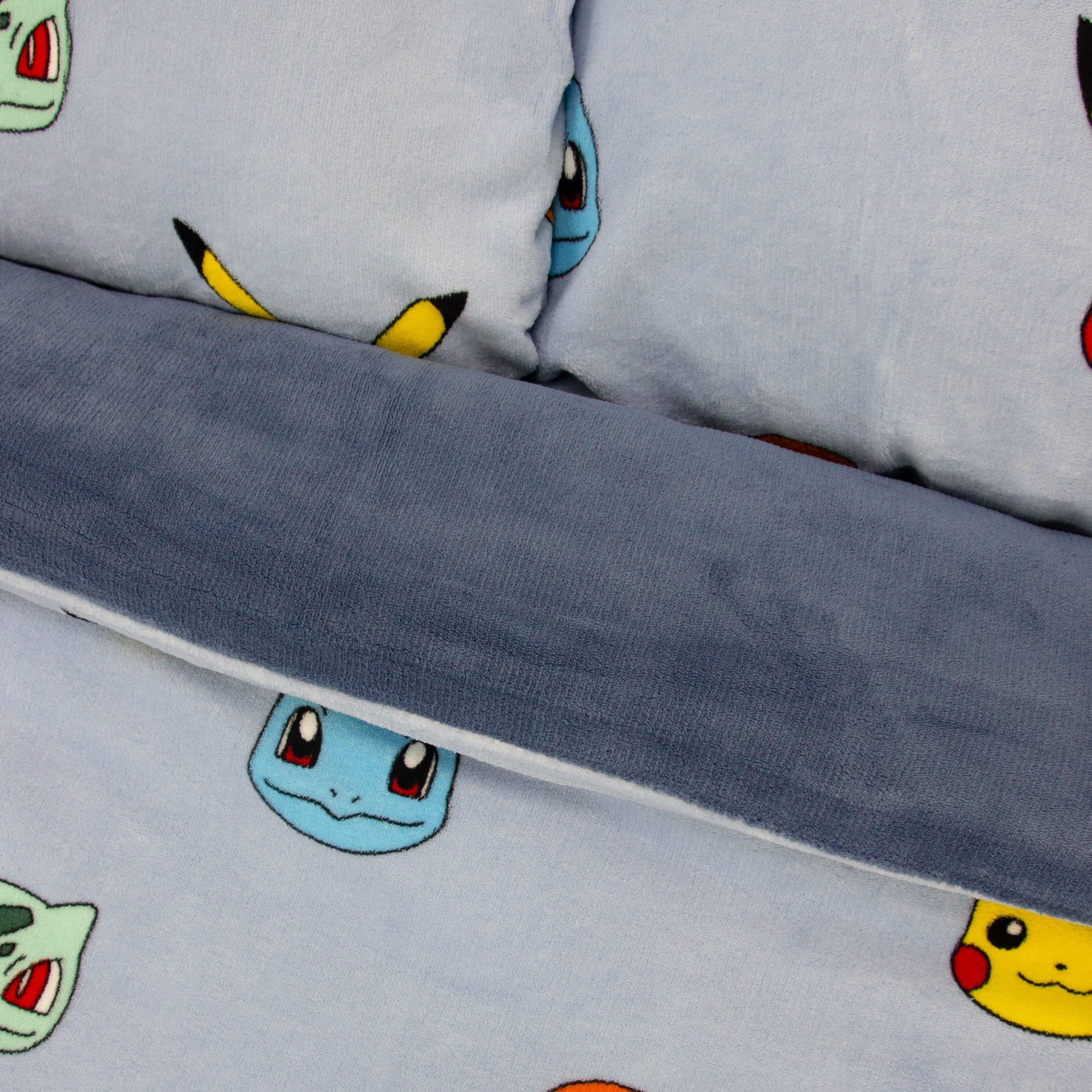 Pokemon Pokemon Snuggle Double Fleece Duvet | Sports Direct