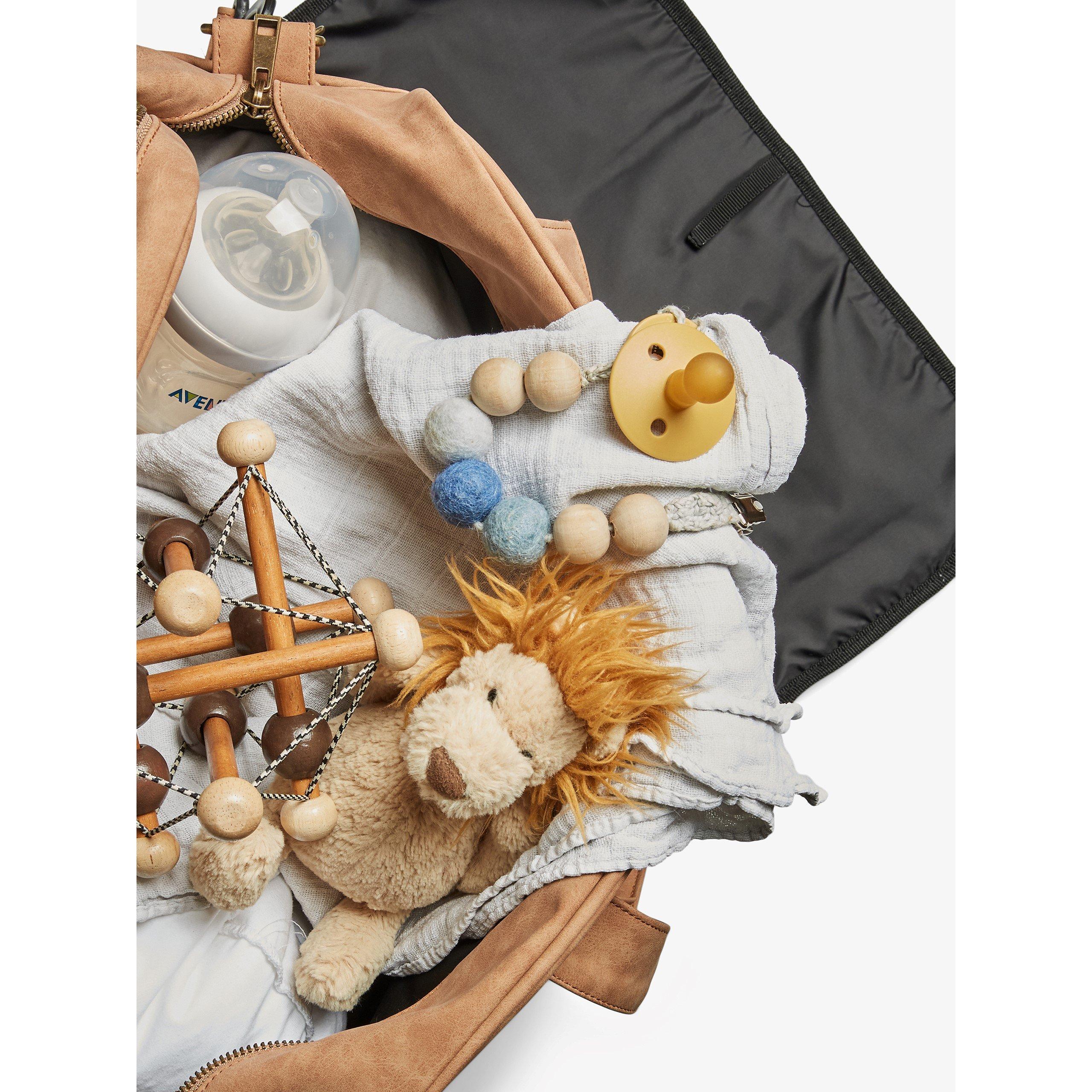 Tobacco Brown - Mamalicious - Women's Mama Baby Changing Bag - 2