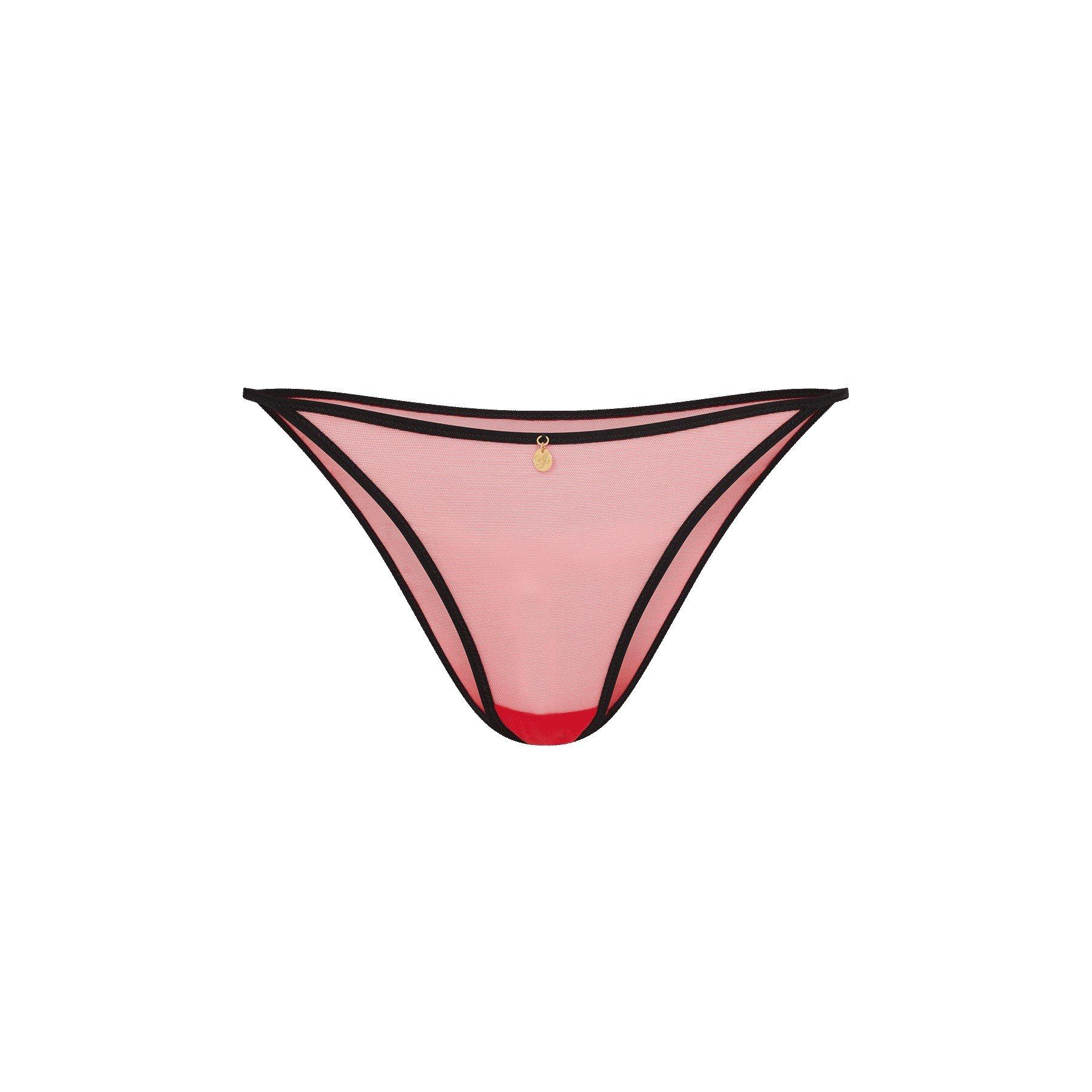 Red/Black - Agent Provocateur - AP ASAP Tanga Brief - 3