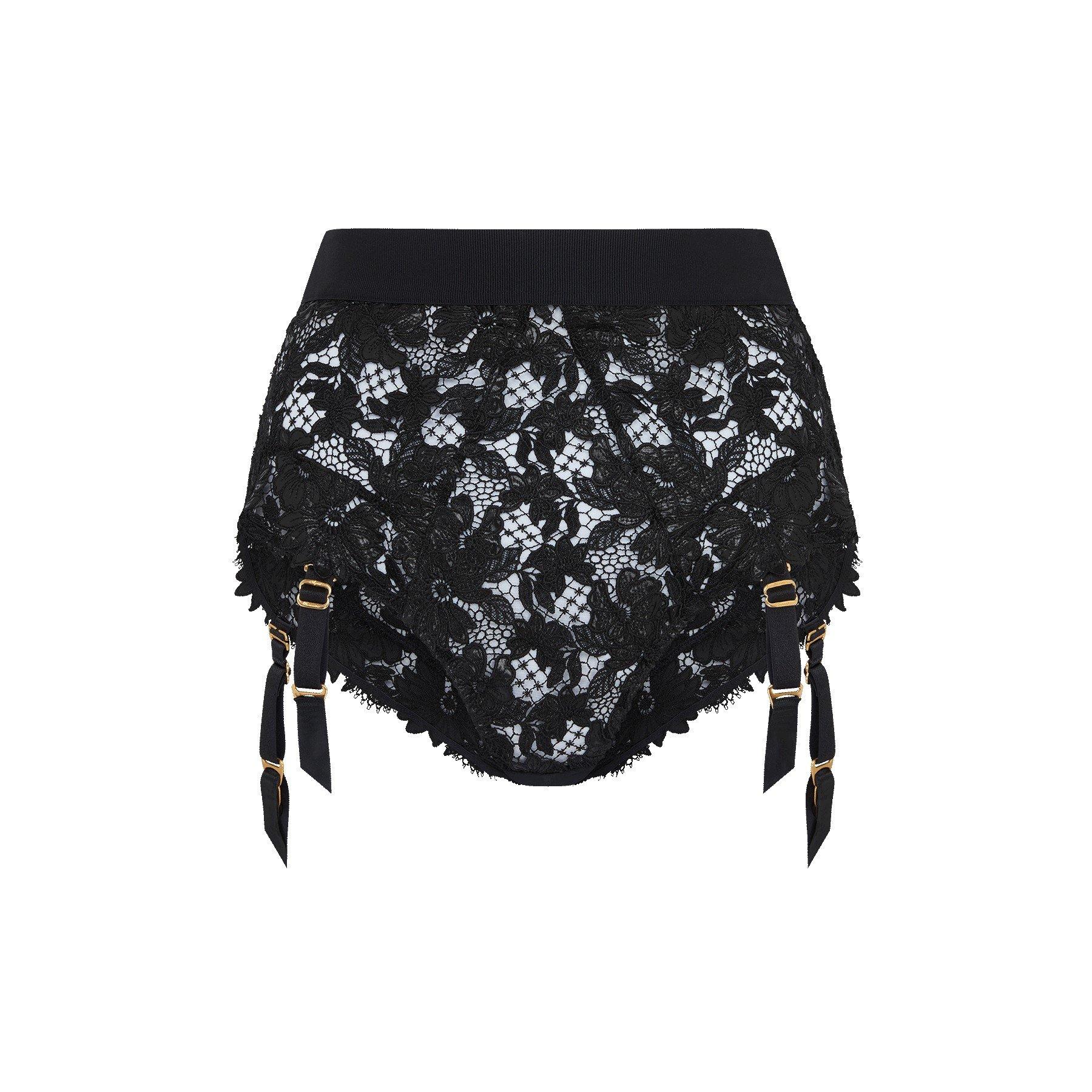 Black - Agent Provocateur - EDIRA Suspender Brief - 3