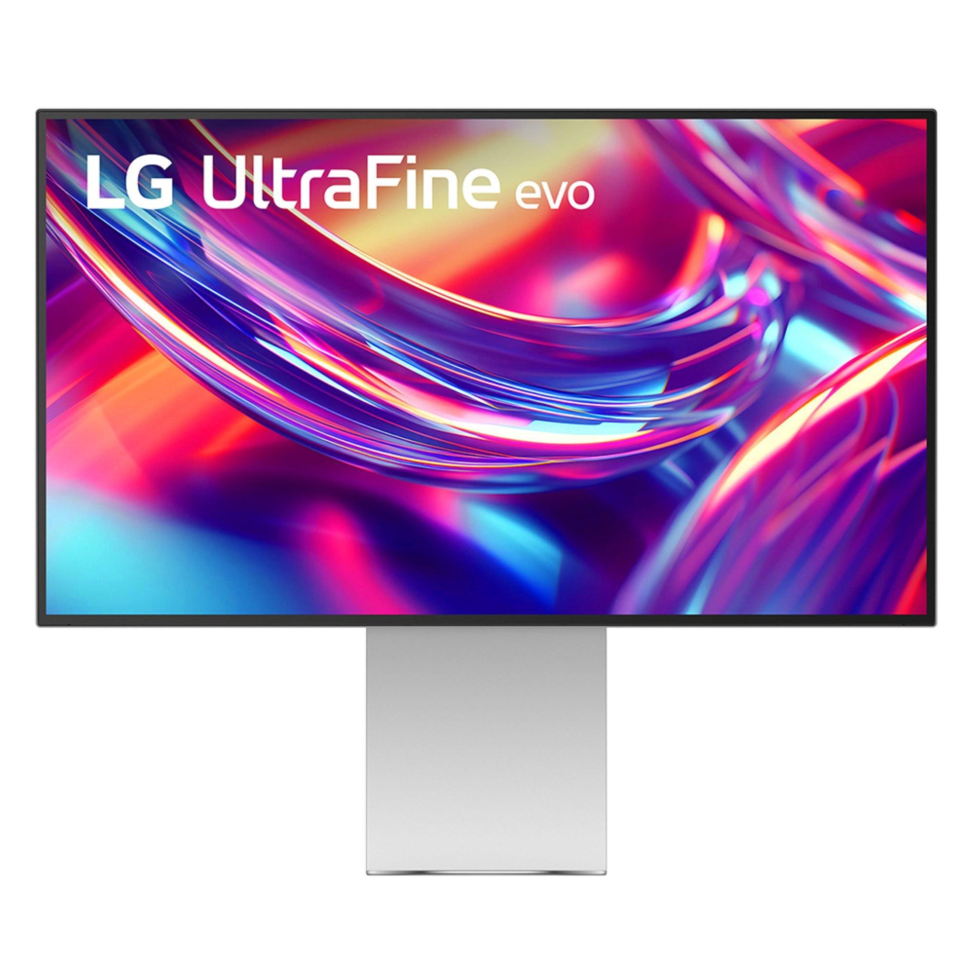 Silver - LG - LG 32U990A-S 32 Inch UltraFine 6K Nano IPS Black Thunderbolt 5 Monitor - 1