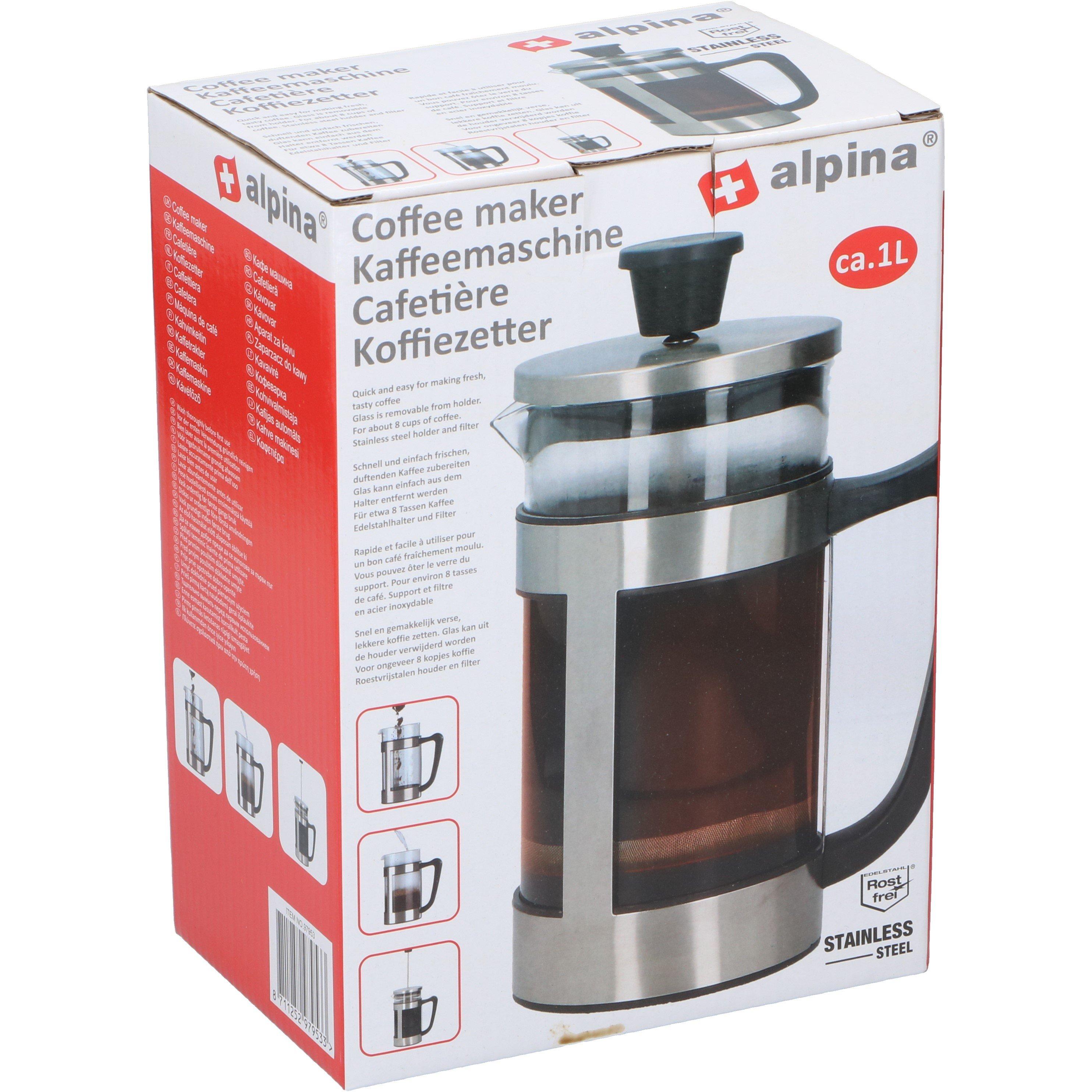 Silver - Alpina - Coffee Maker 1L 00 - 2