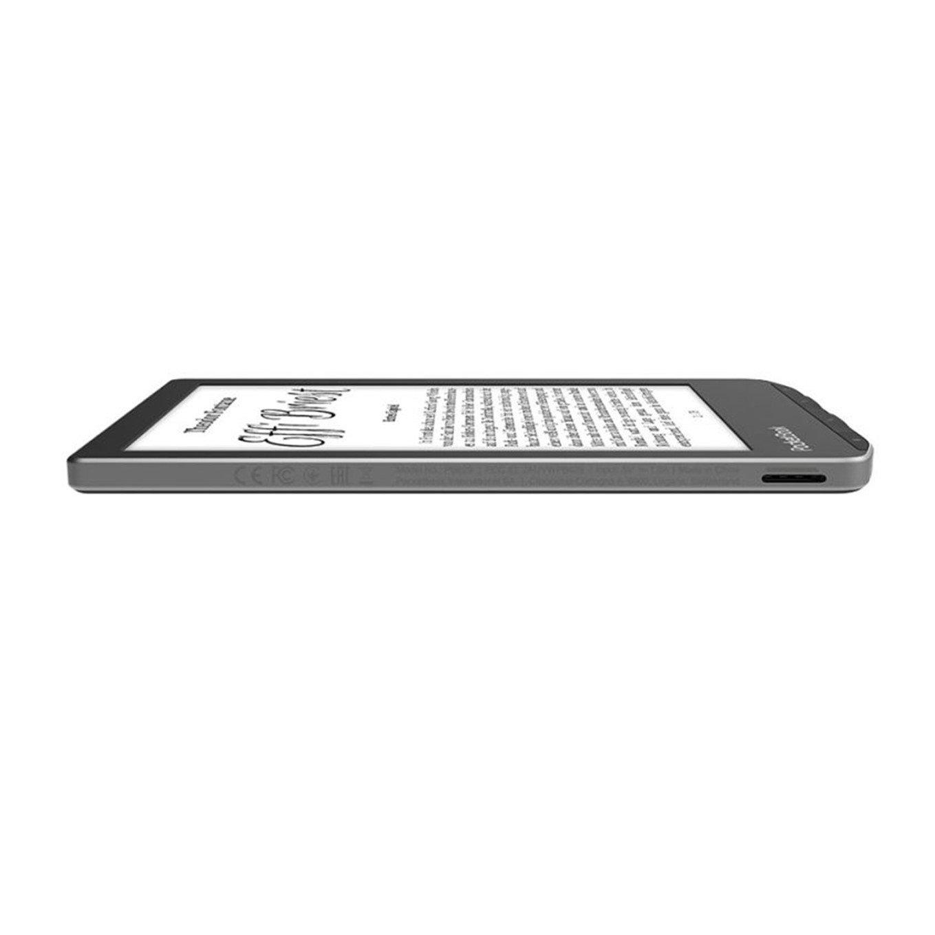 Mist Grey - PocketBook - PocketBook Verse e-book Reader - 6 Inch E-Ink Carta 8GB WIFI Mist grey - 3