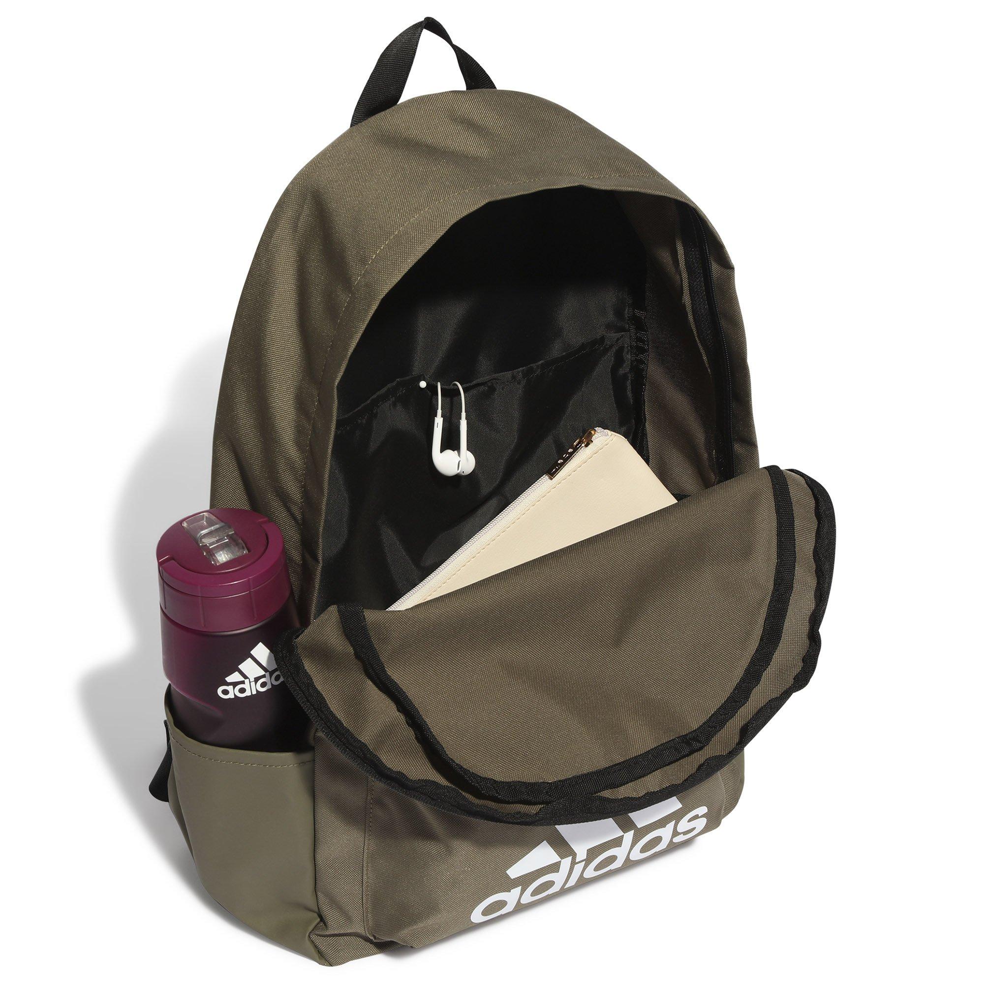 Olive Strata - adidas - Classic Badge Of Sport Backpack - 4