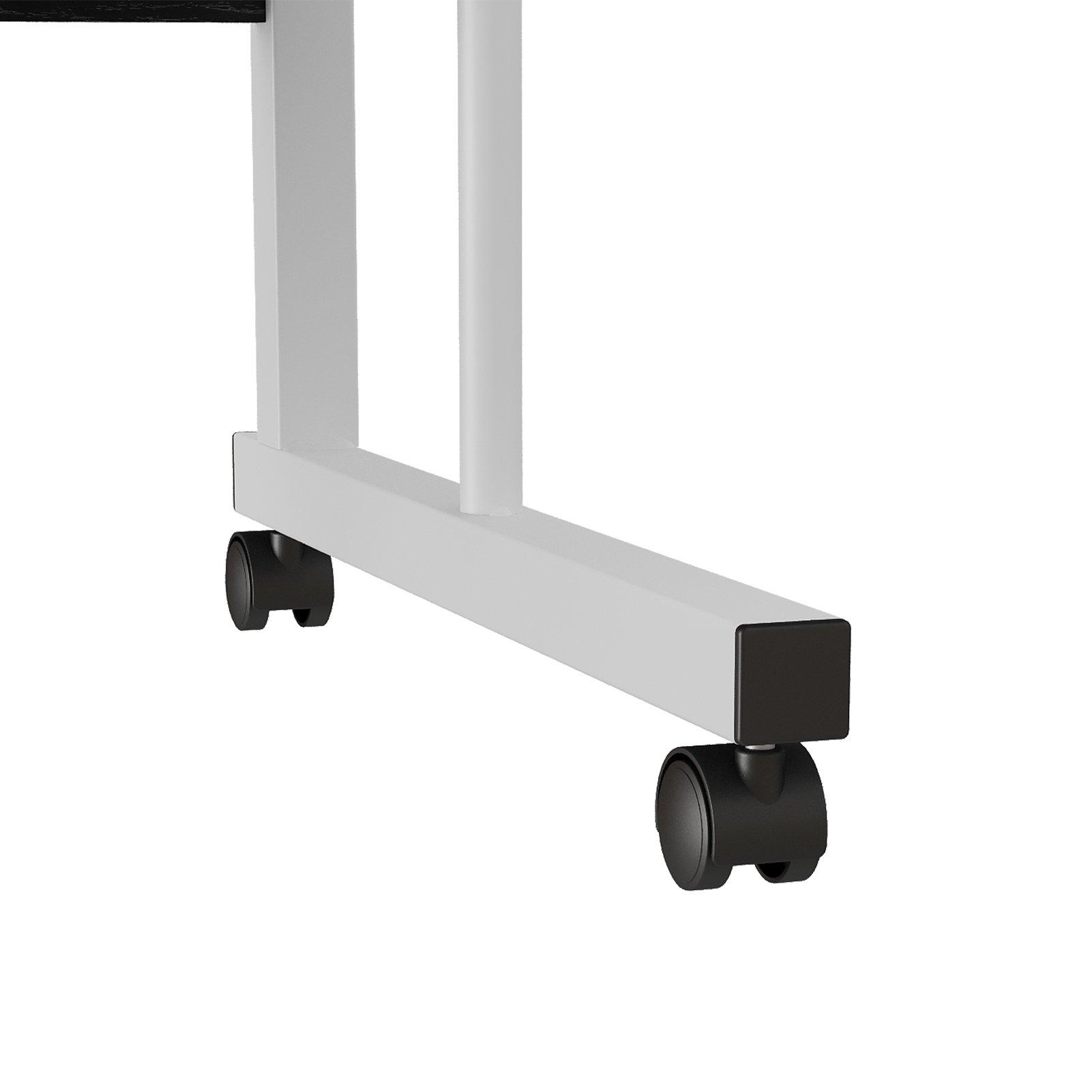 Black - Kabinet UK - Height Adjustable Mobile Overbed Table - 7