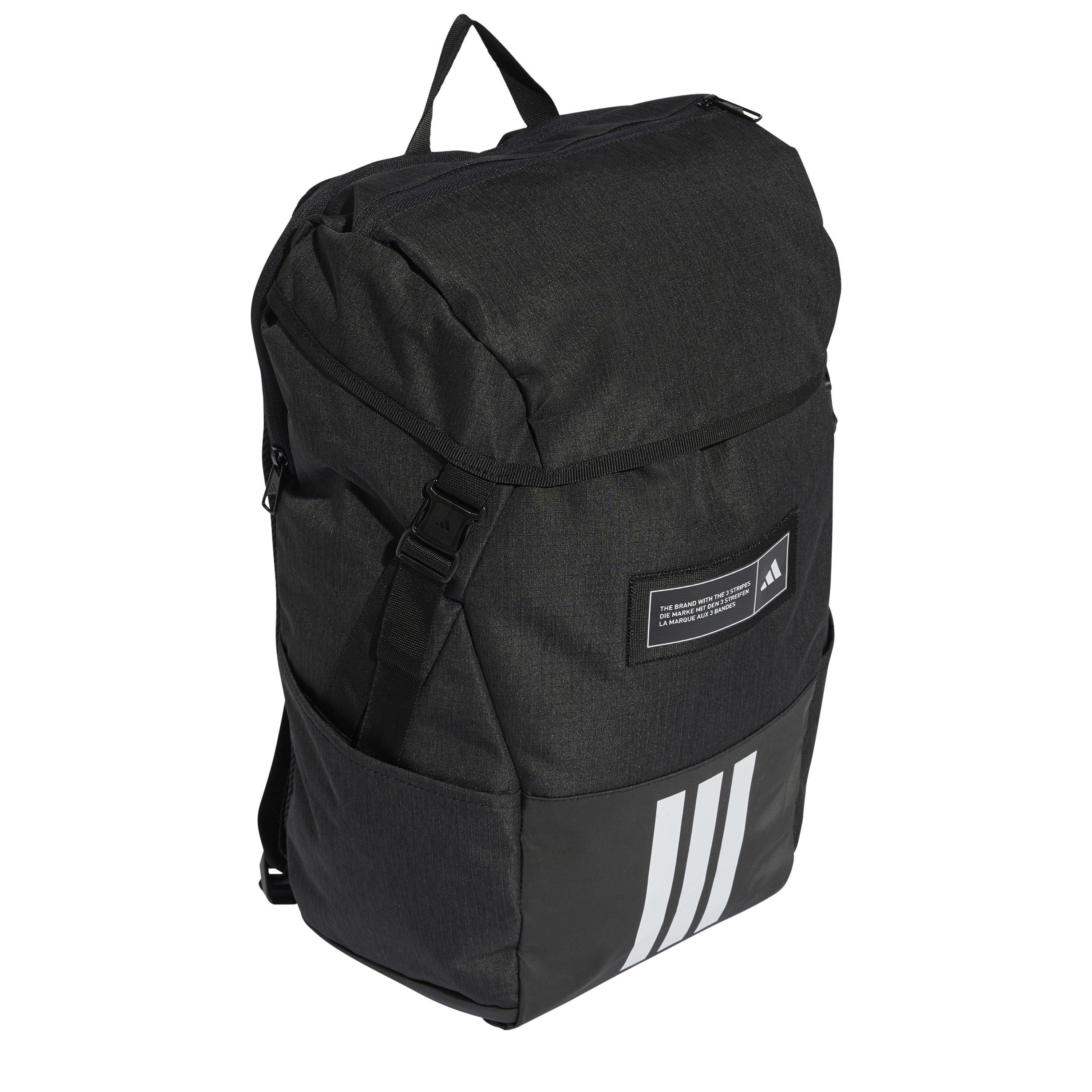 Black/White - adidas - 4ATHLTS Camper Backpack - 3