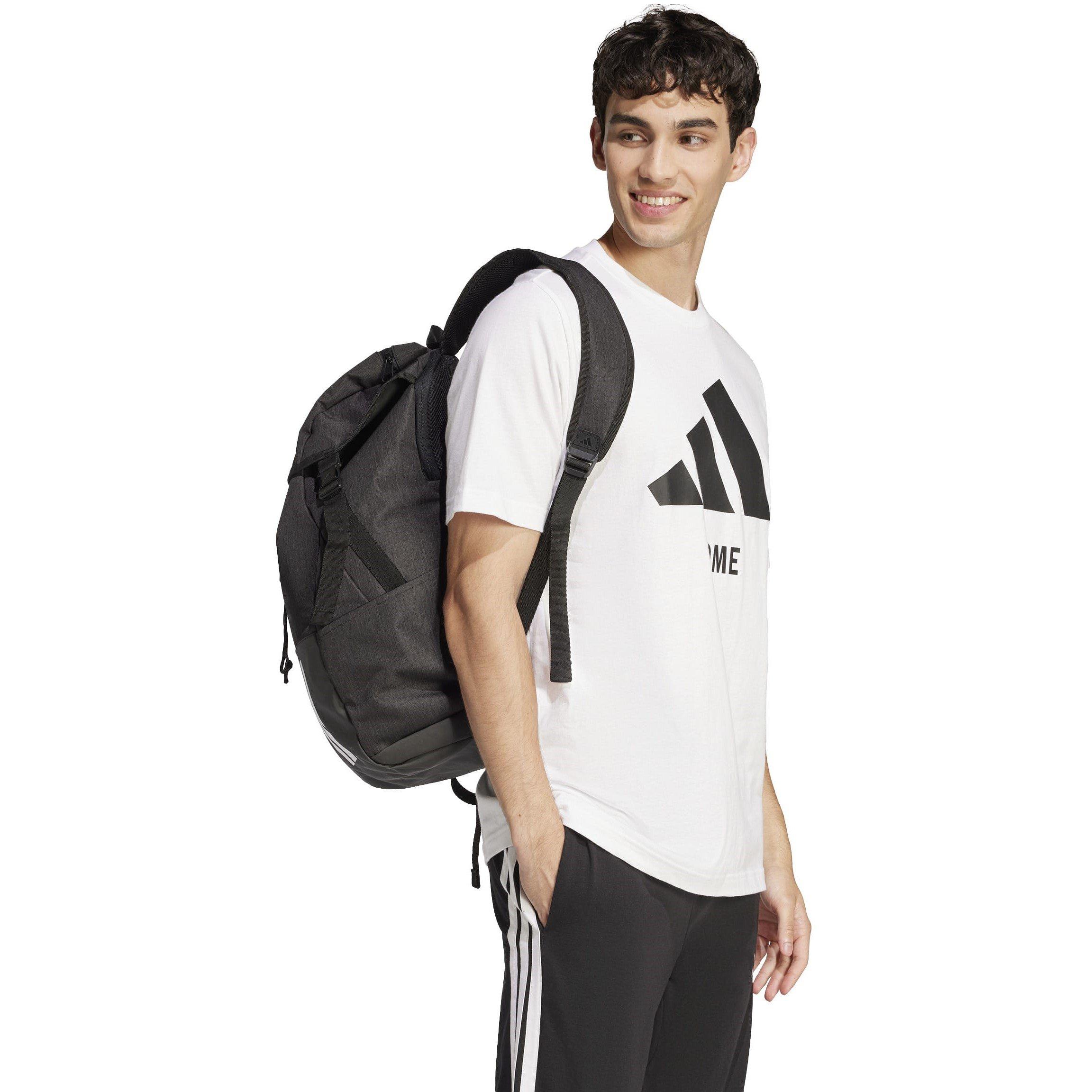 Black/White - adidas - 4ATHLTS Camper Backpack - 7