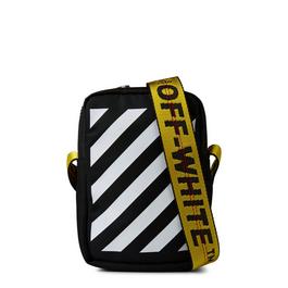 Off White Binder Crossbody Bag