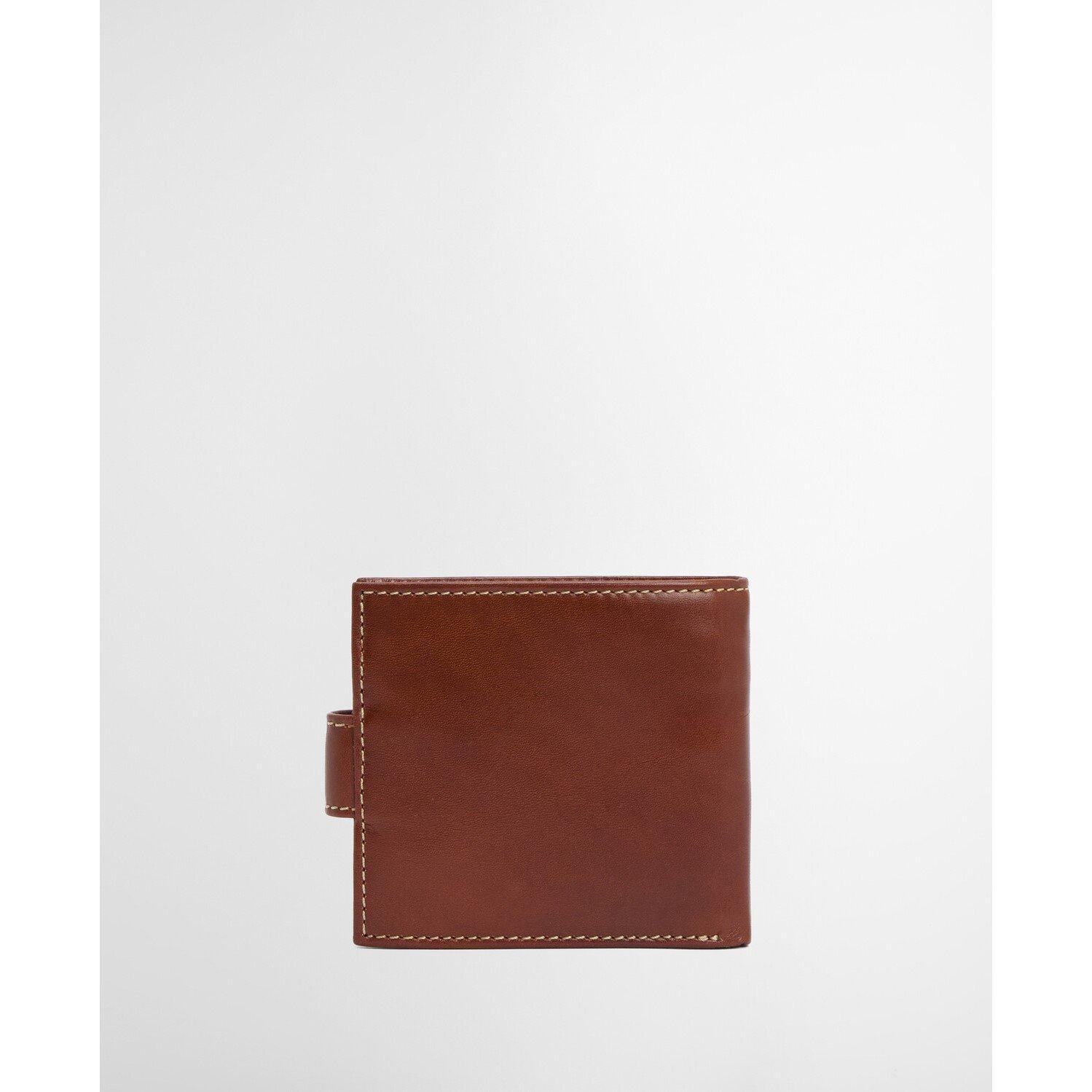 Heritage Brown - Barbour - Bolam Leather Billfold Wallet - 2