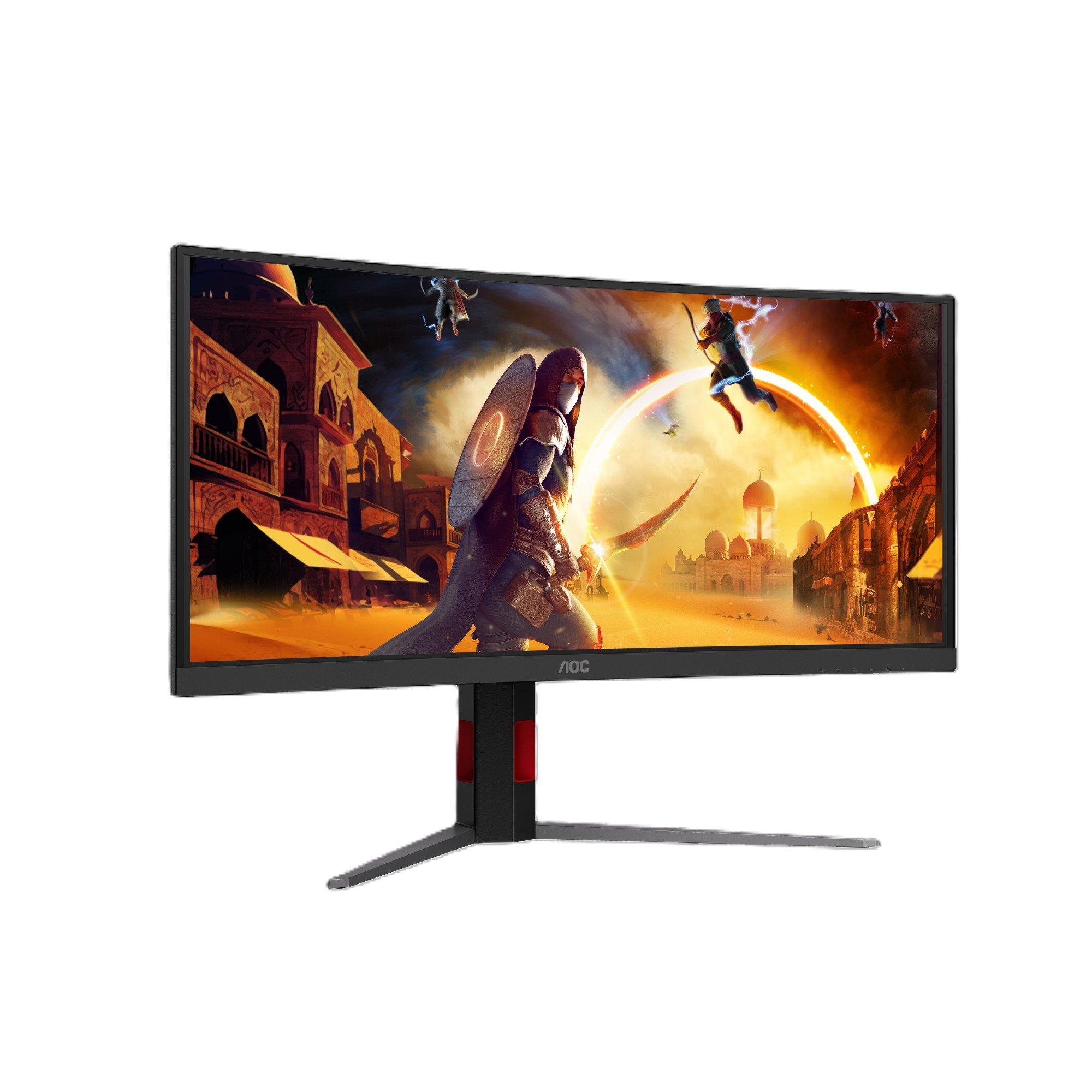 Black - AOC - AOC CU34G4CA 34 Inch Fast VA 180Hz - 4