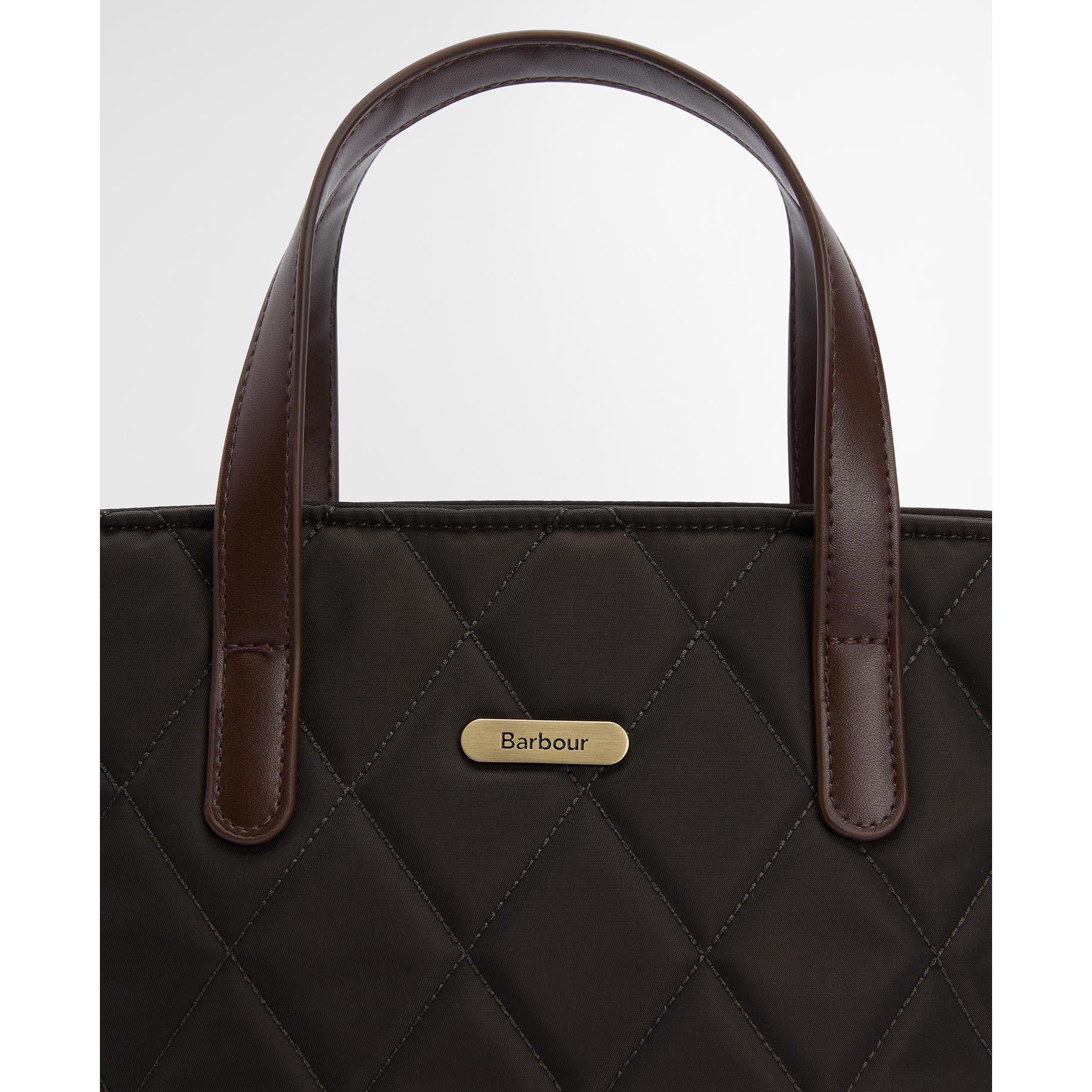 Olive - Barbour - Women's Quilted Tote Bags - 4