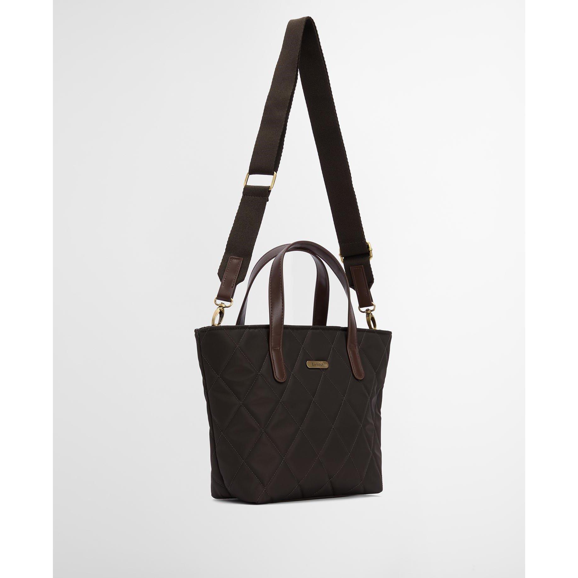 Olive - Barbour - Women's Quilted Tote Bags - 7